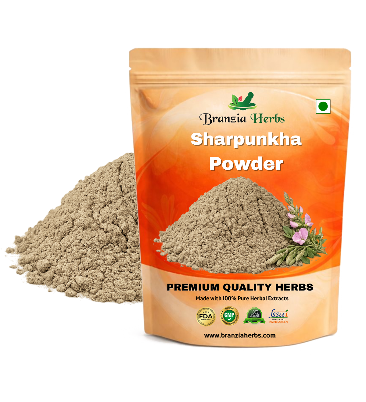 Sharpunkha Powder – Sharpankha Powder – Tephrosia purpurea - Branzia Herbs