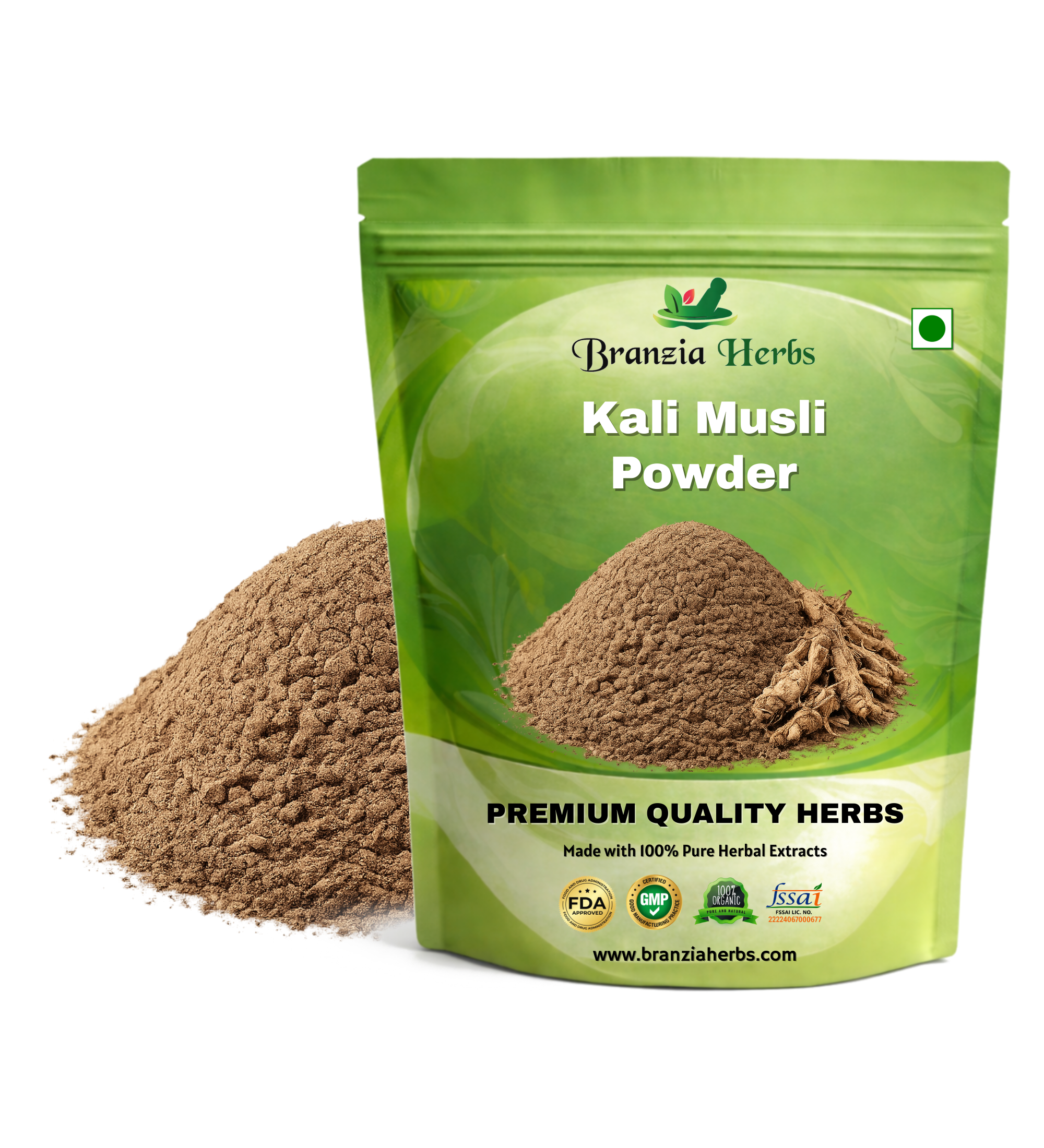 Kali Musli Powder – Black Musli Powder – Curculigo orchioides - Branzia Herbs
