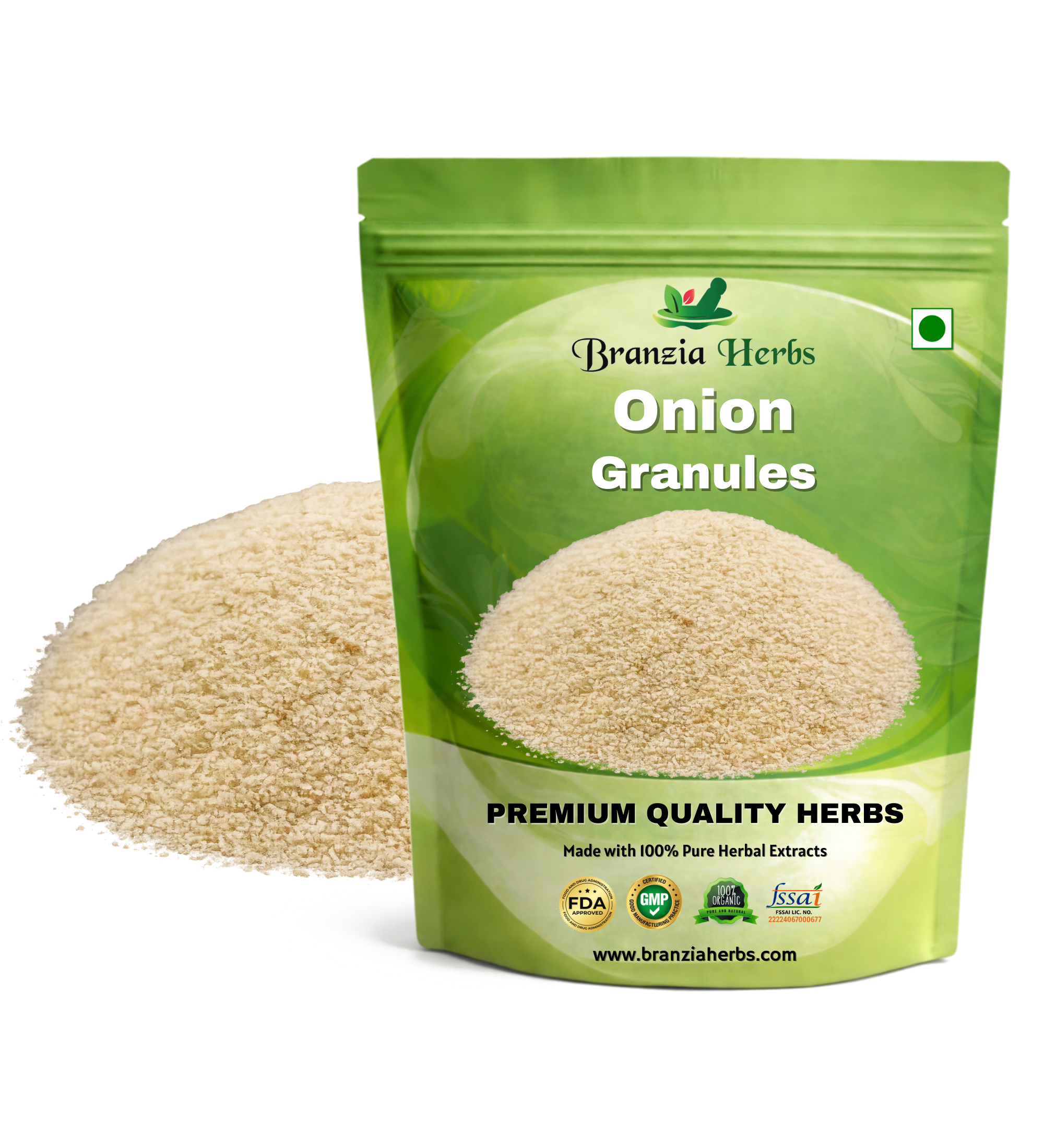 Onion Granules Wholesale Branzia Herbs