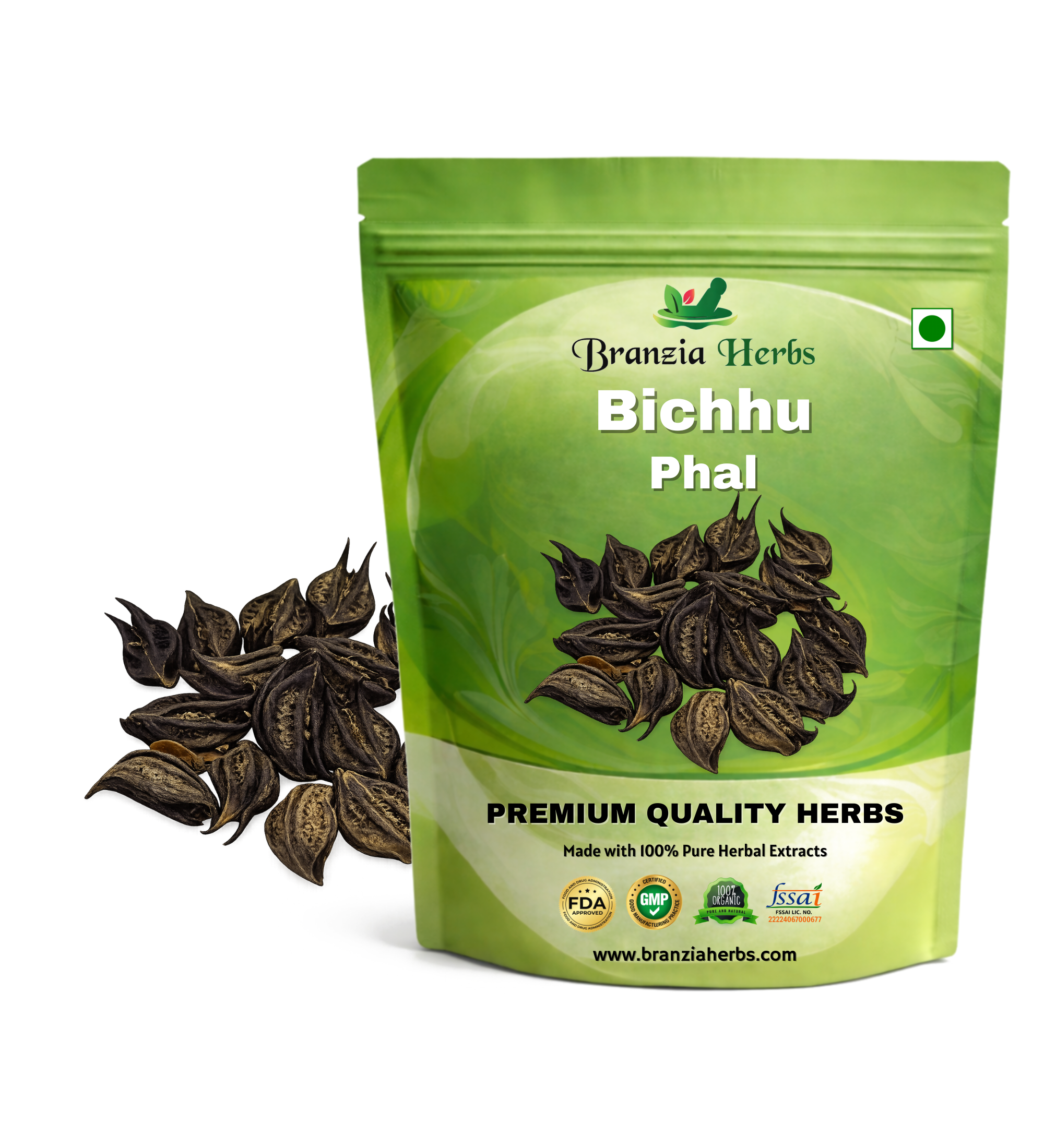 Bichhu Phal – Bicchu Fal – Biccho Phal – Kaknasa - Branzia Herbs