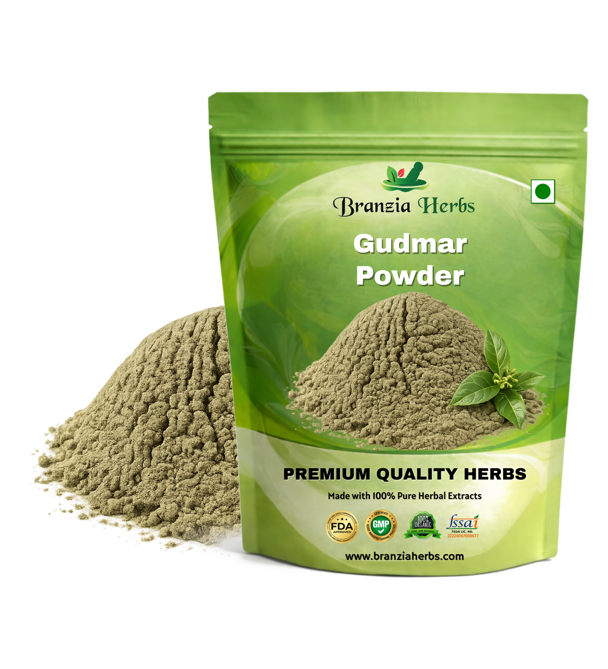Gudmar Powder – Meshashringi Churna – Gurmar – Gymnema sylvestre - Branzia Herbs