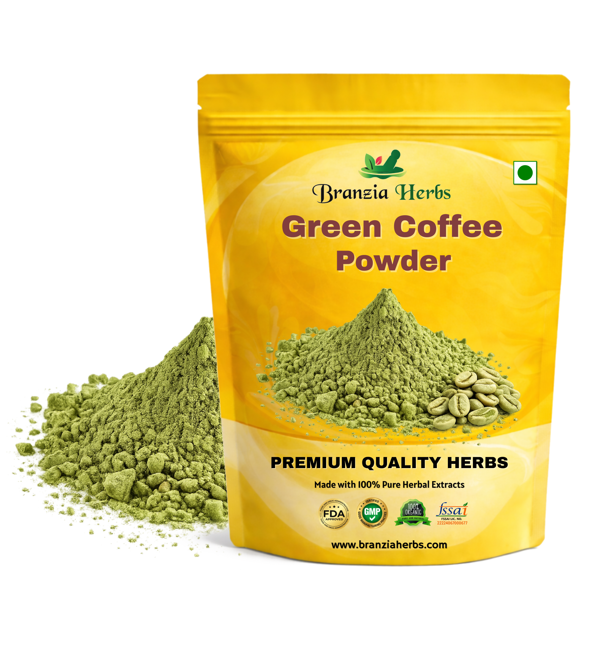 "Green Coffee Powder " - Branzia Herbs