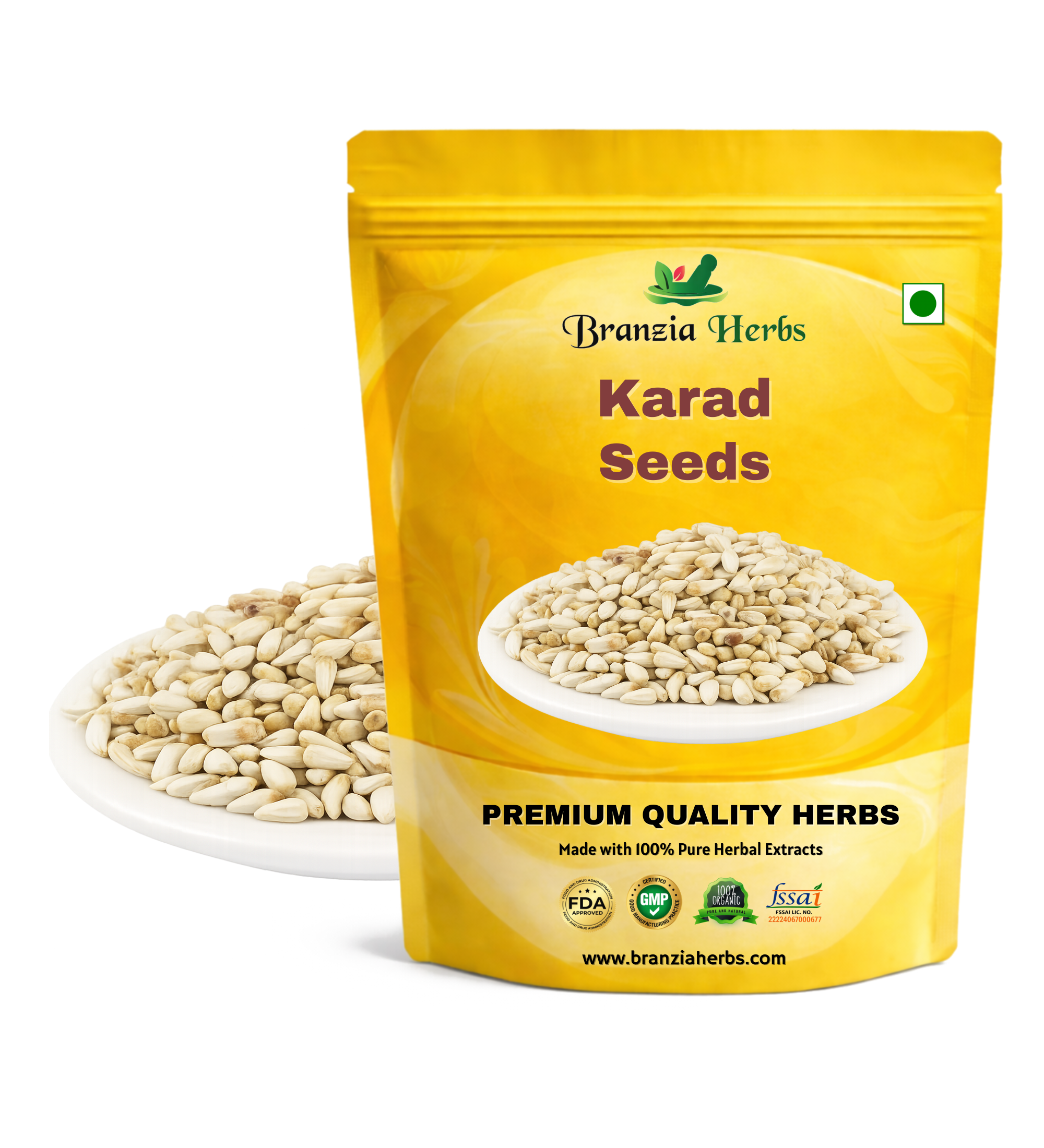 Karad Seeds-Beej Karad-Safflower Seeds - Kusum Beej - Beej Karar Raw Herbs-Jadi Booti Branzia Herbs