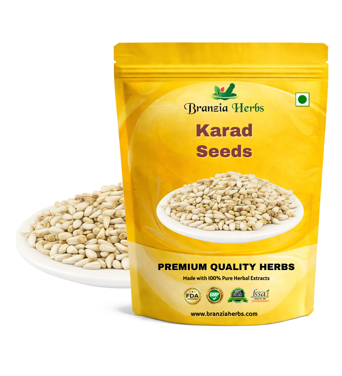 Karad Seeds-Beej Karad-Safflower Seeds - Kusum Beej - Beej Karar Raw Herbs-Jadi Booti Branzia Herbs