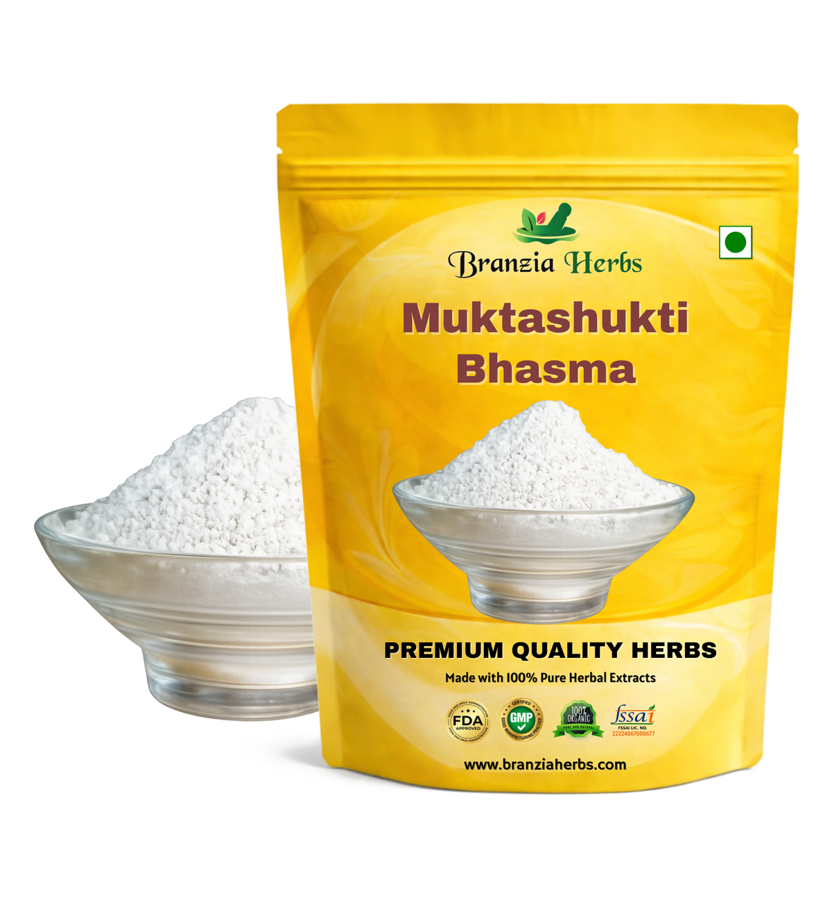 Muktashukti Bhasma - Branzia Herbs