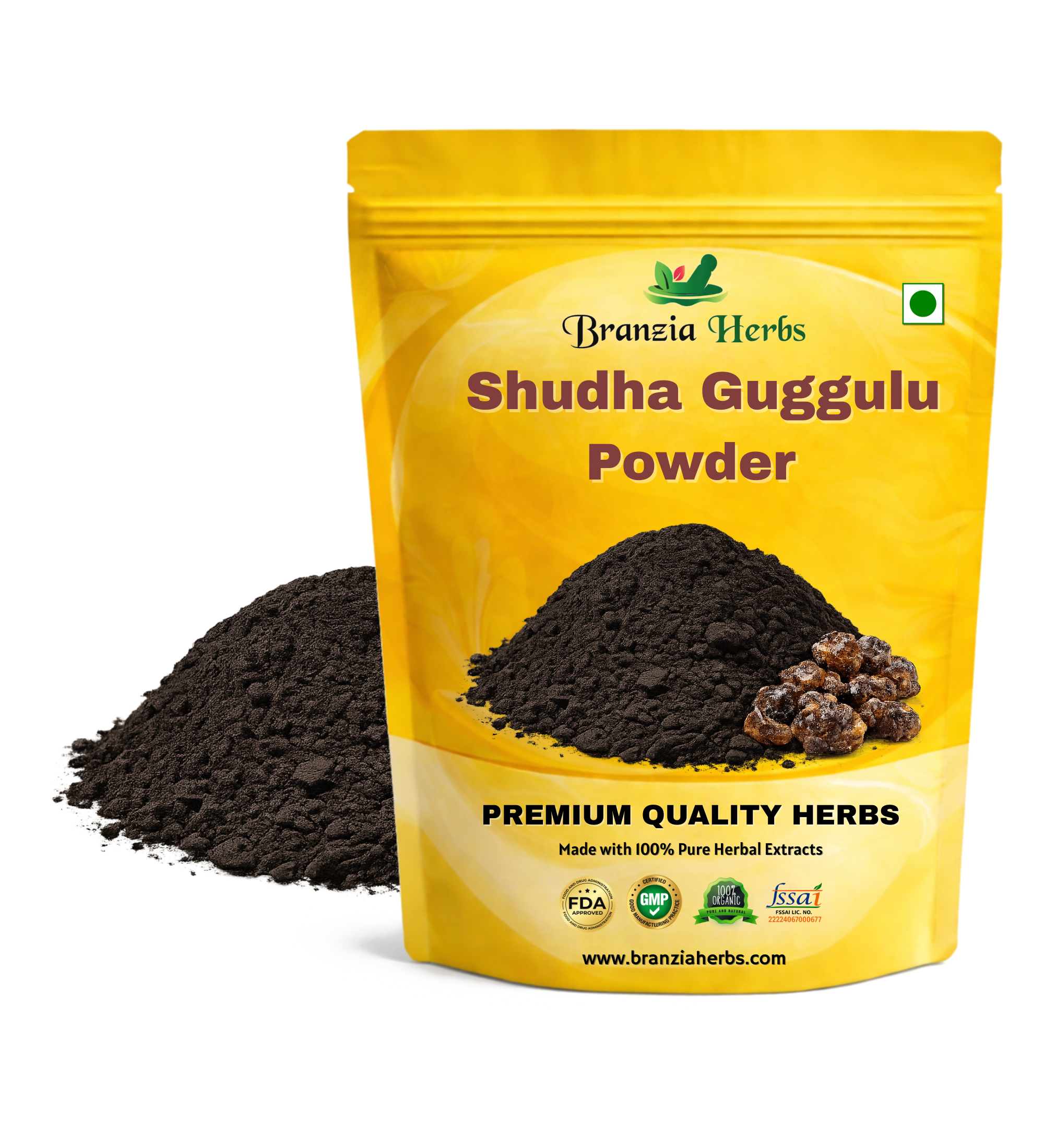 Shudha Guggulu/Gugal Powder – Commiphora mukul - Branzia Herbs