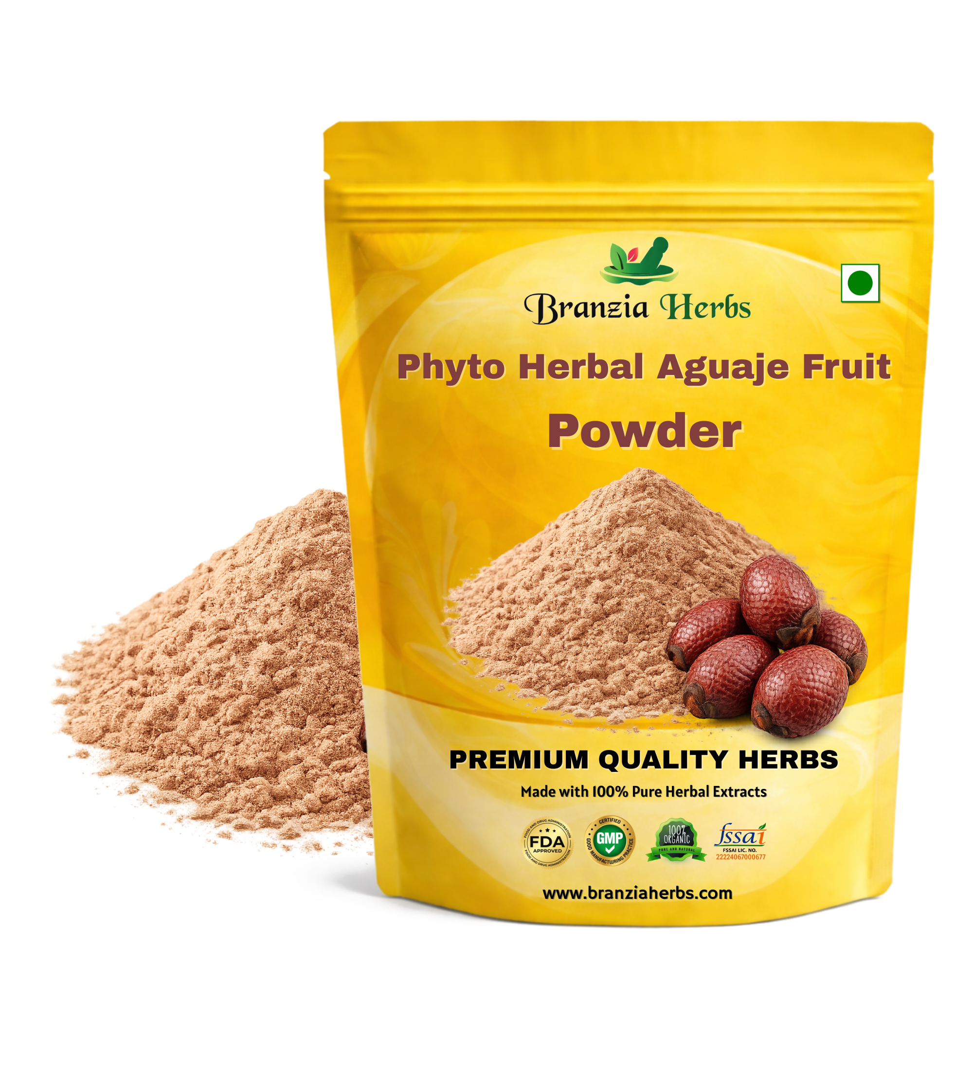 Phyto Herbal Brown Aguaje Fruit Extract, - Branzia Herbs