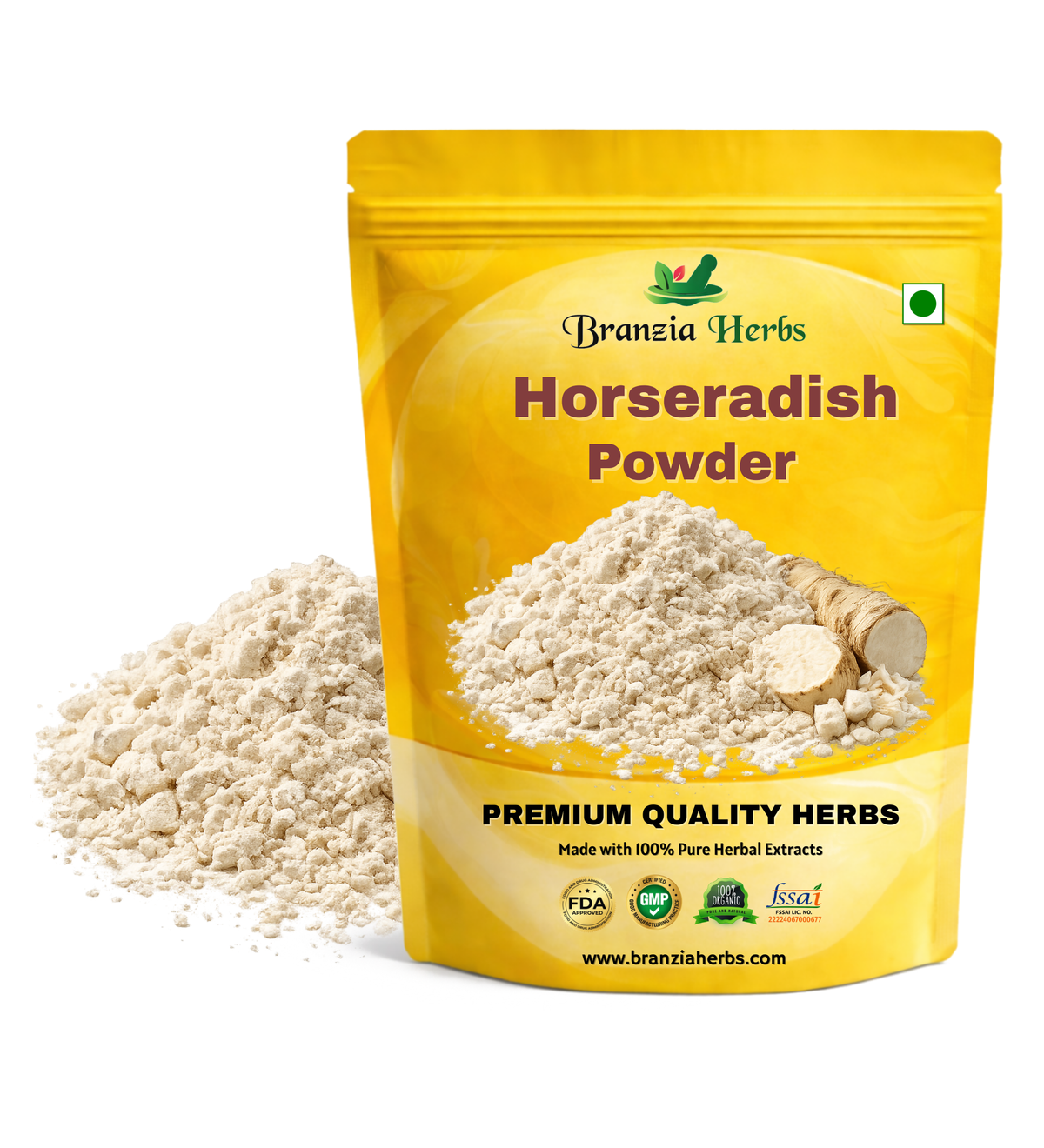 Horseradish Powder Wholesale - Branzia Herbs