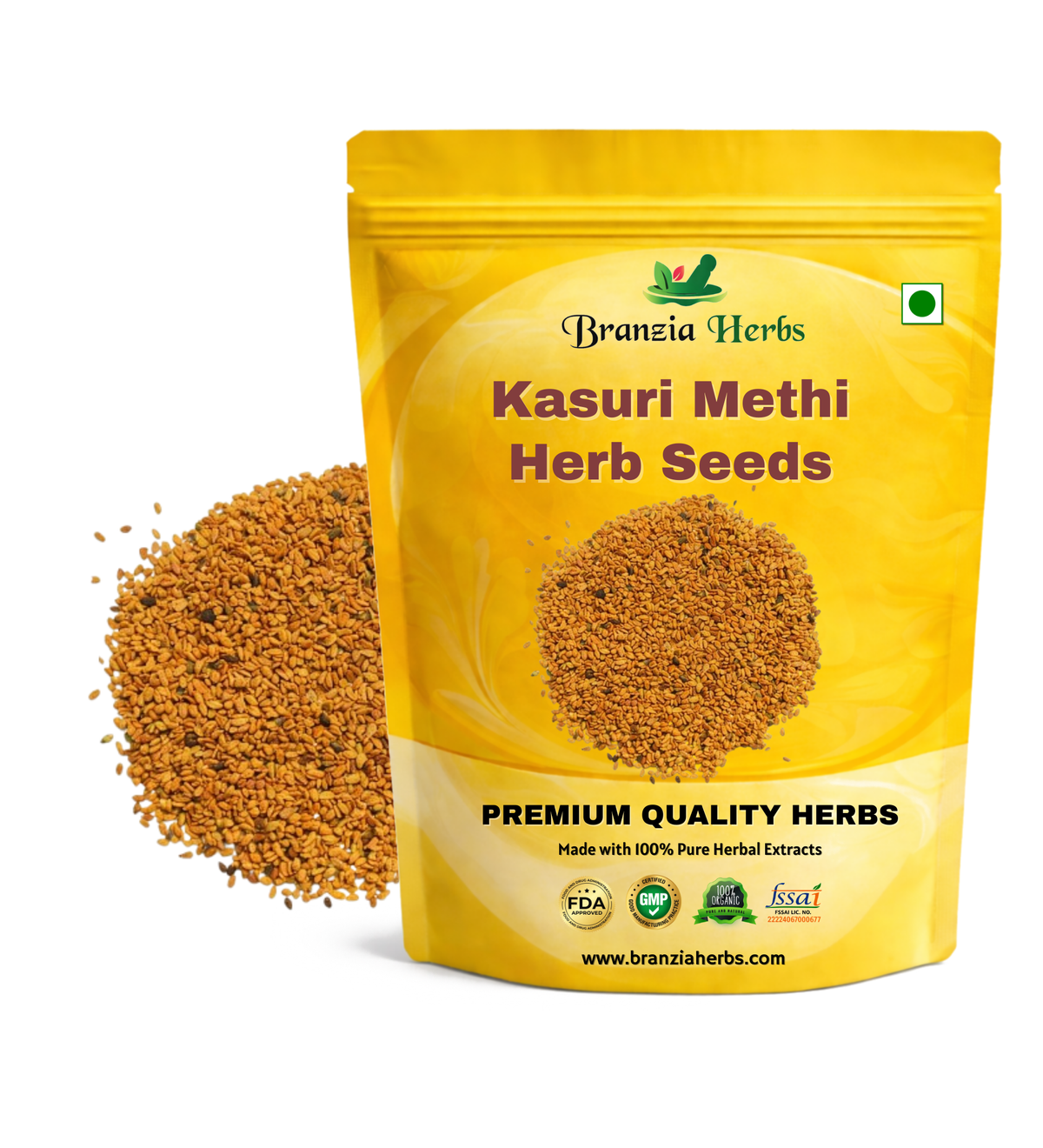 Kasuri Methi Seeds | Herb Seeds Branzia Herbs