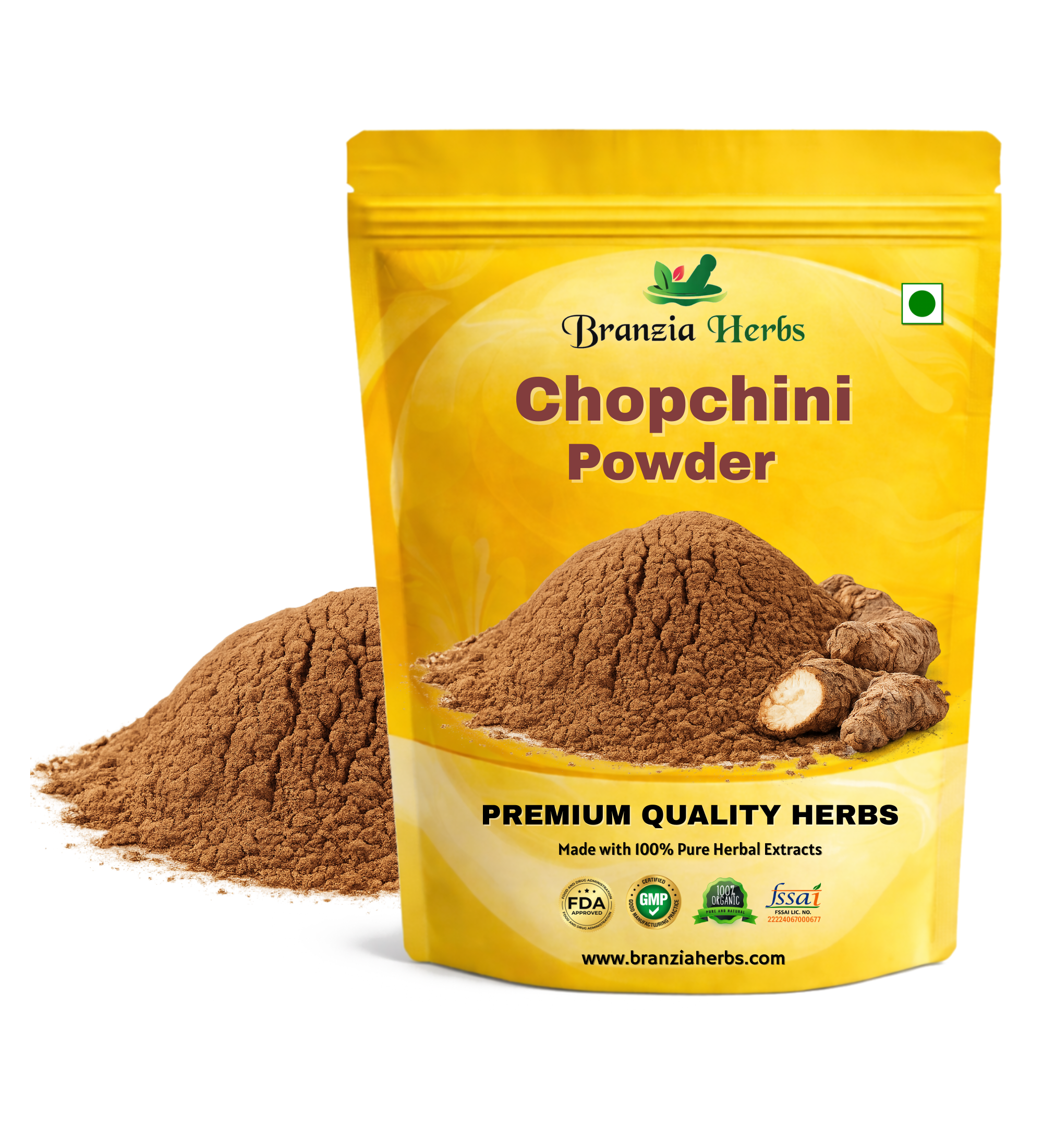 Chopchini Powder – China Root - Branzia Herbs