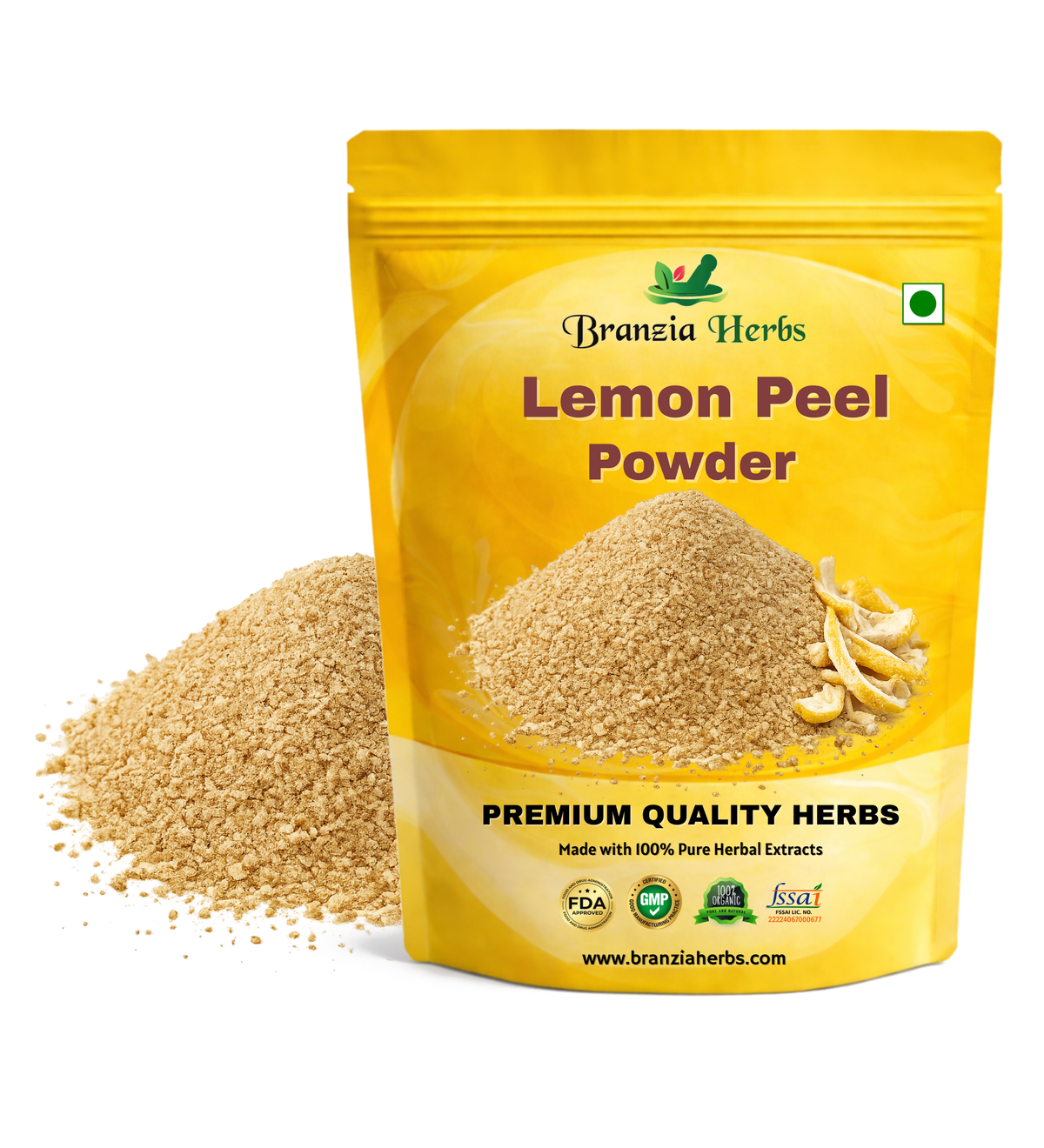 Lemon Peel Powder Wholesale - Branzia Herbs