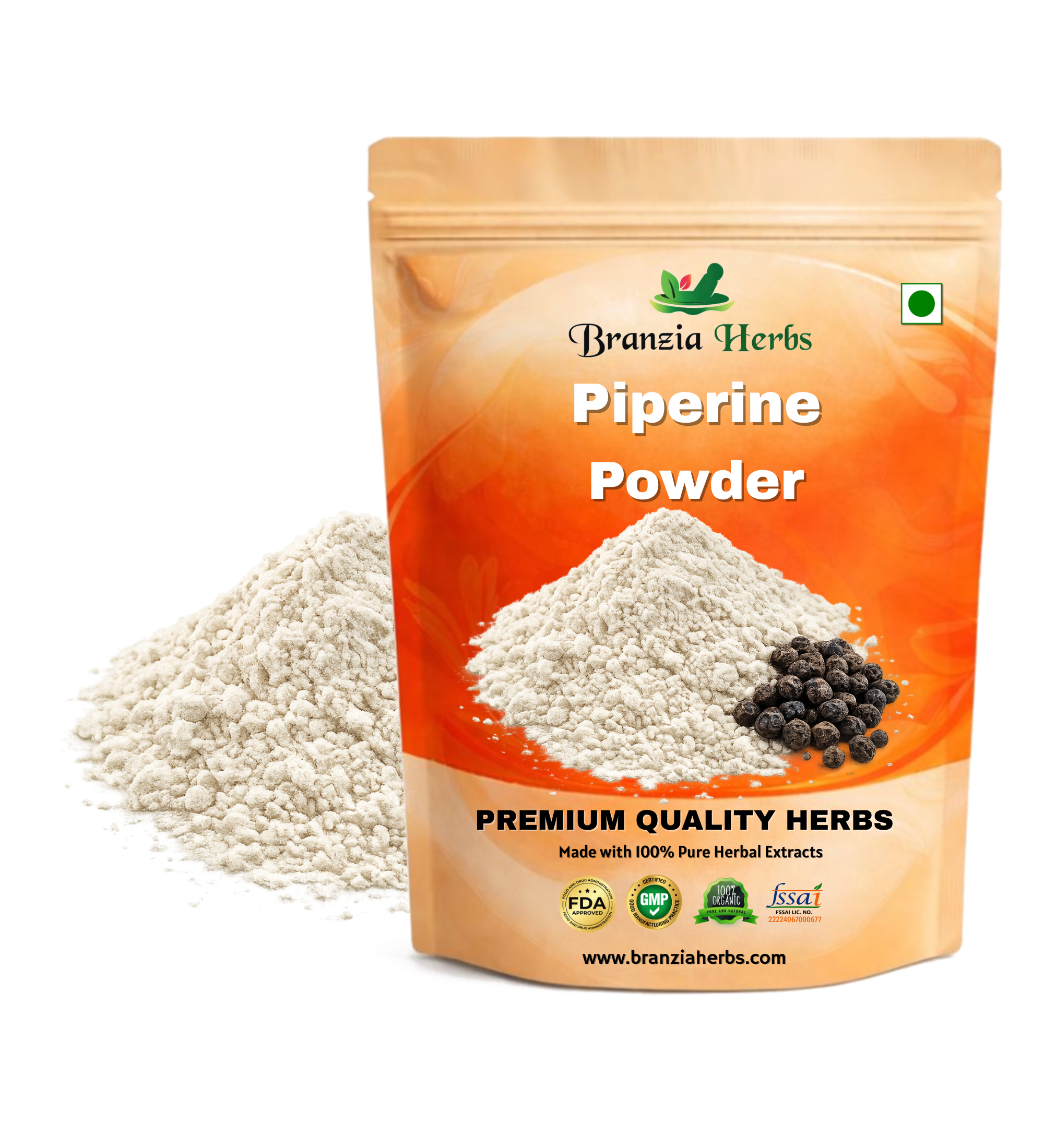 Piperine Extract Powder - Branzia Herbs