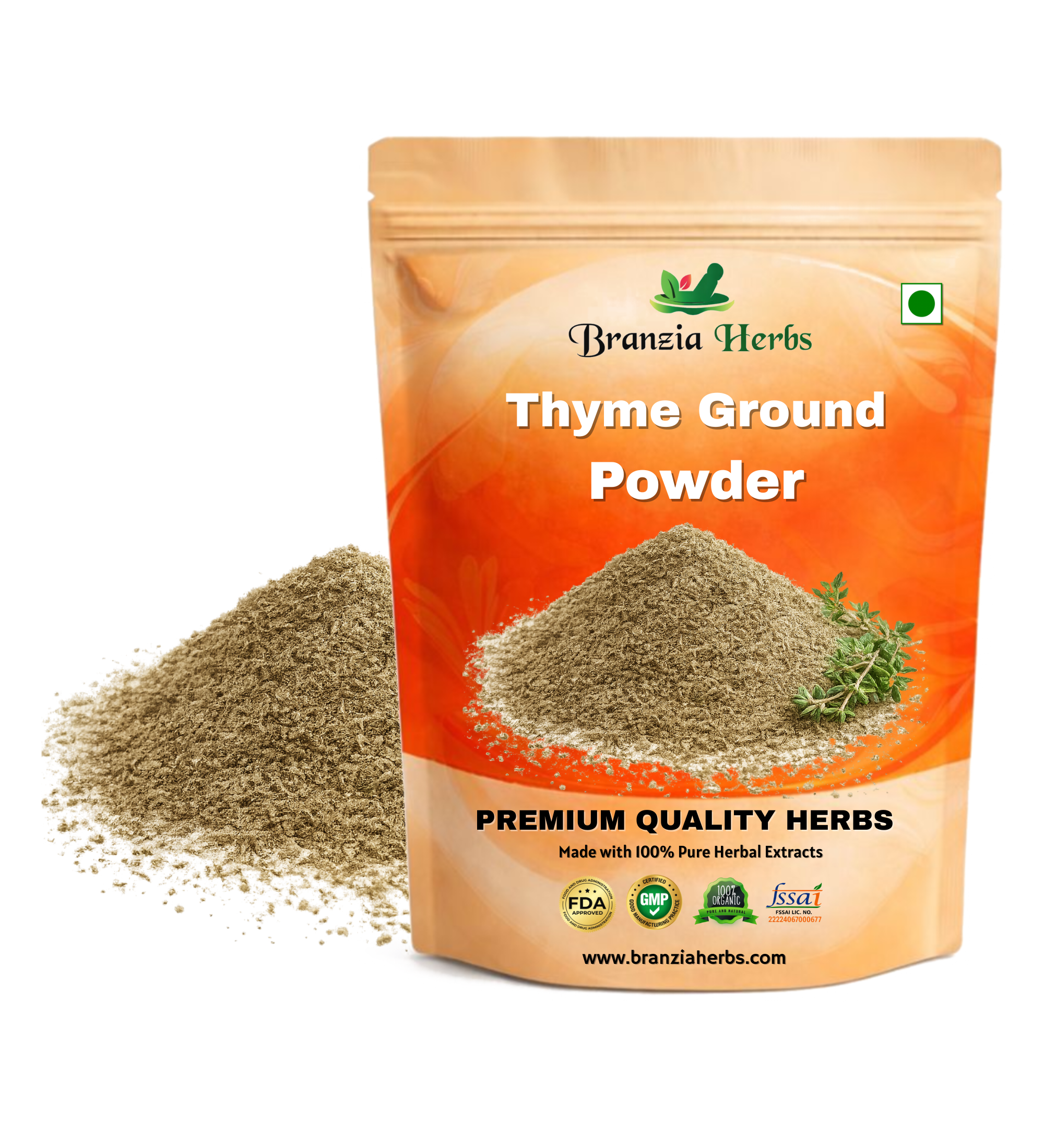 Thyme Ground Powder Wholesale - Branzia Herbs