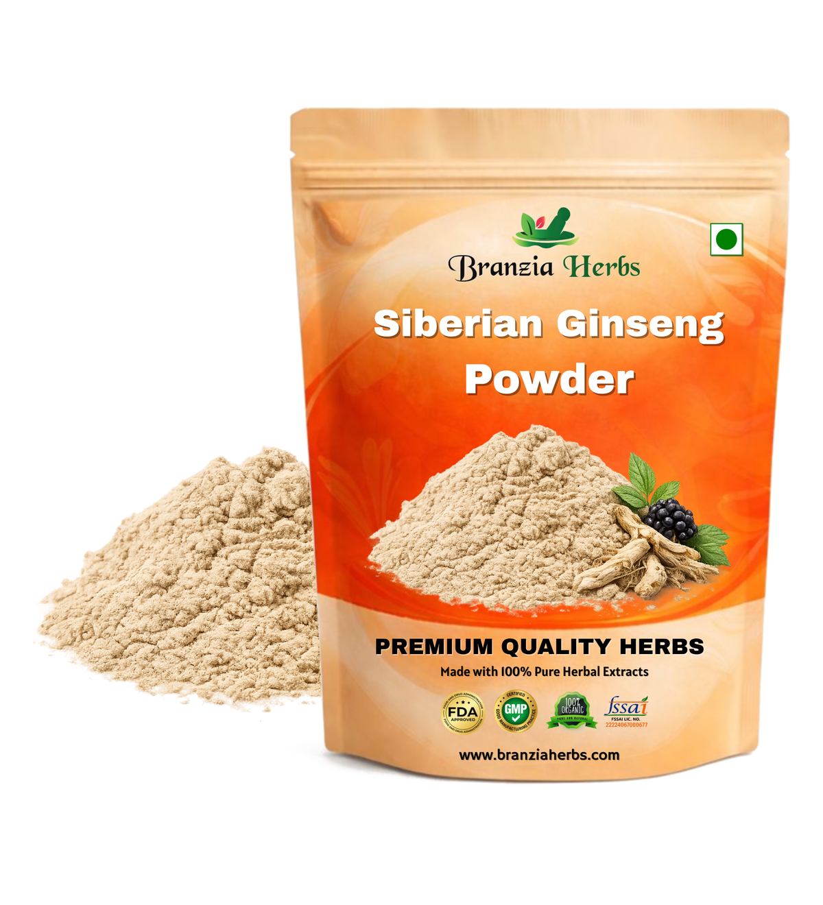 Siberian Ginseng Extract Powder - Branzia Herbs