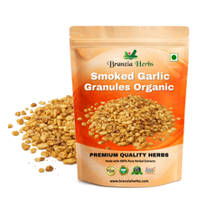Smoked Garlic Granules Organic Wholesale Branzia Herbs
