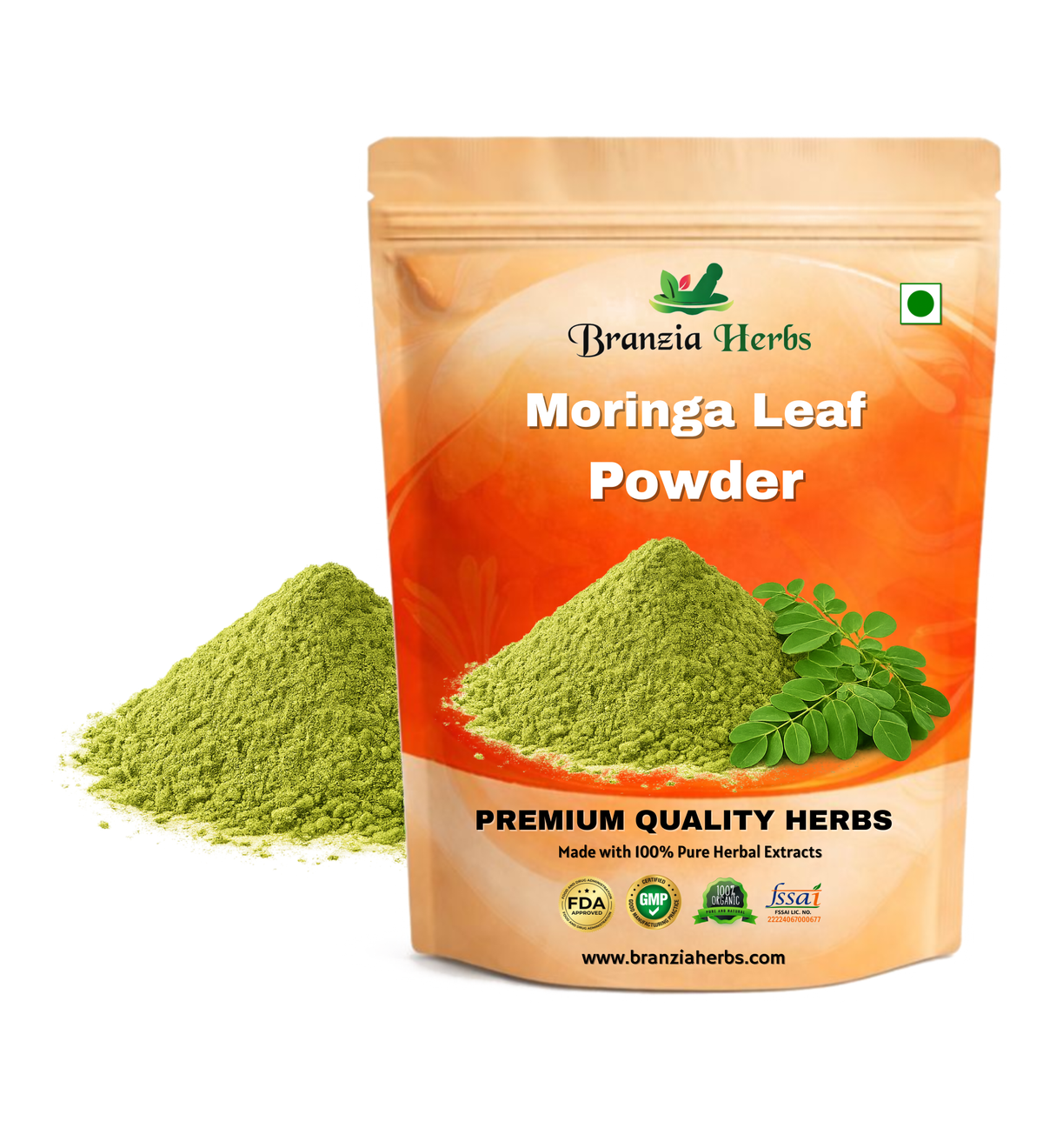 Moringa Leaf Powder - Branzia Herbs