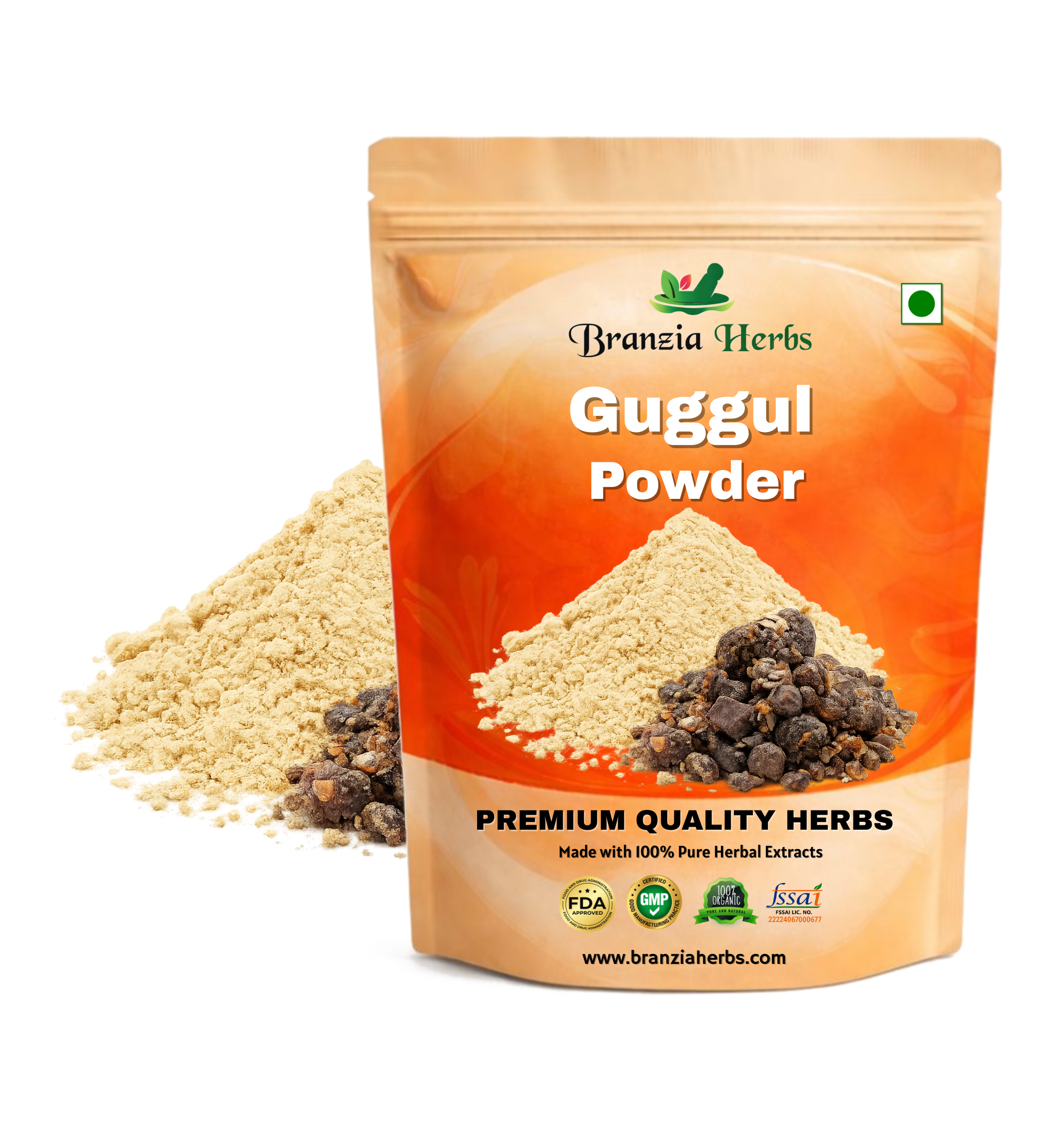 Guggul Extract Powder - Branzia Herbs