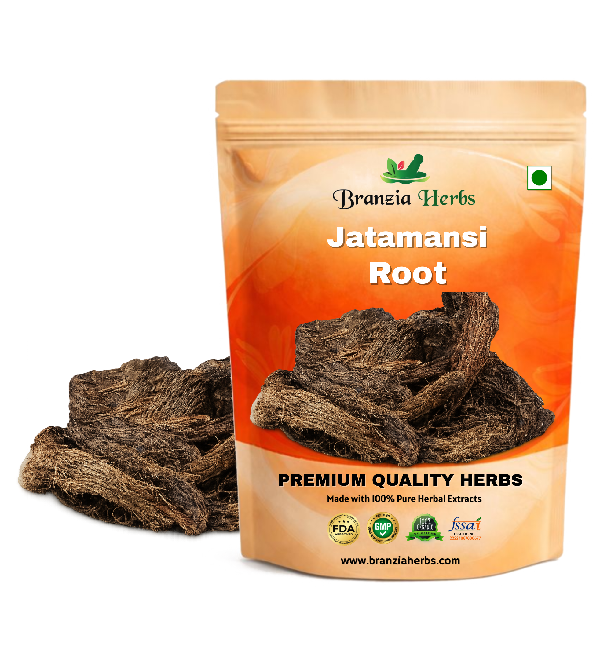 Jatamansi Root - Balchad - Jatamasi Jadd - Jatila - Nardostachys jatamansi - Branzia Herbs