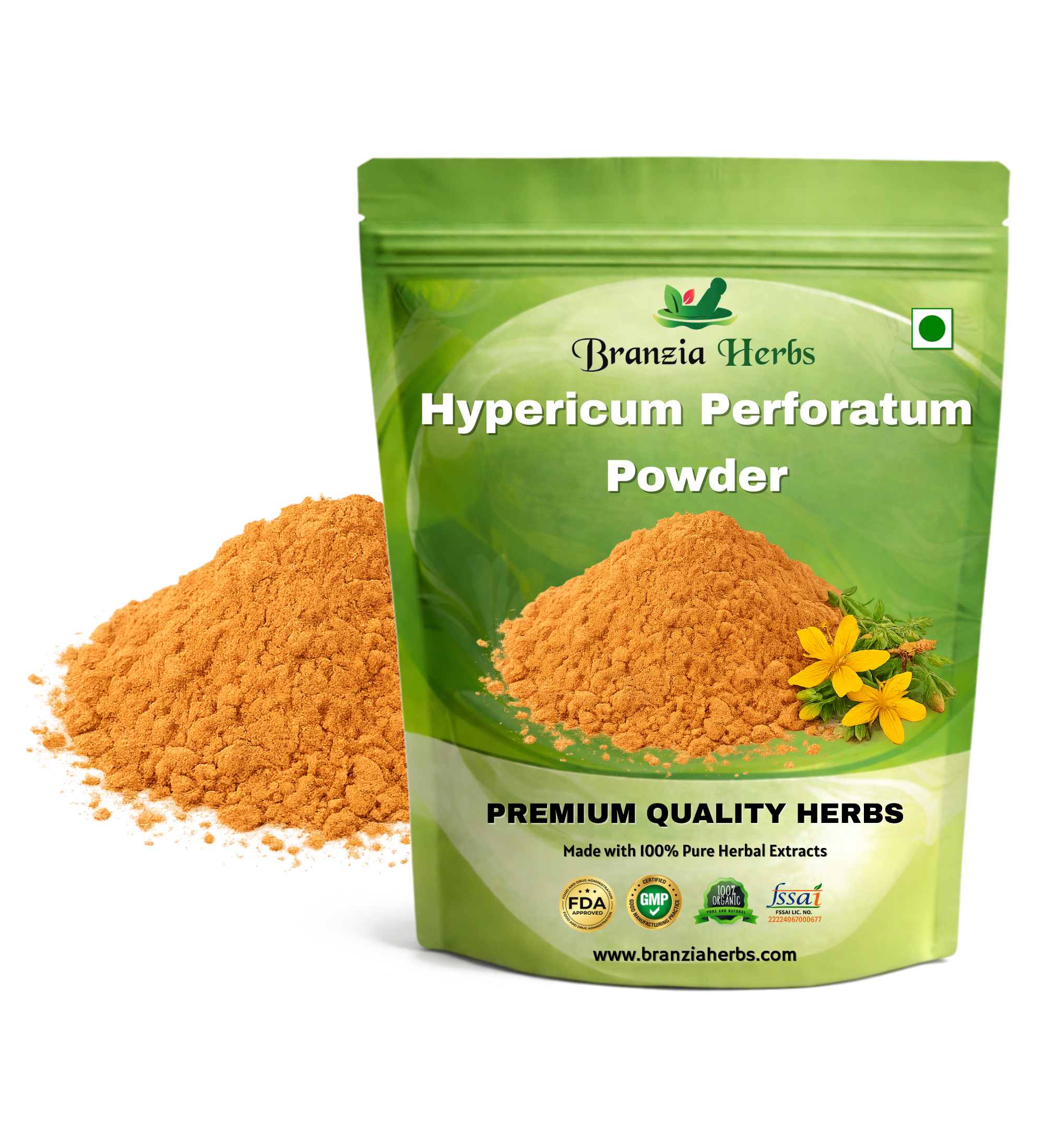 Hypericum Perforatum Extract Powder - Branzia Herbs