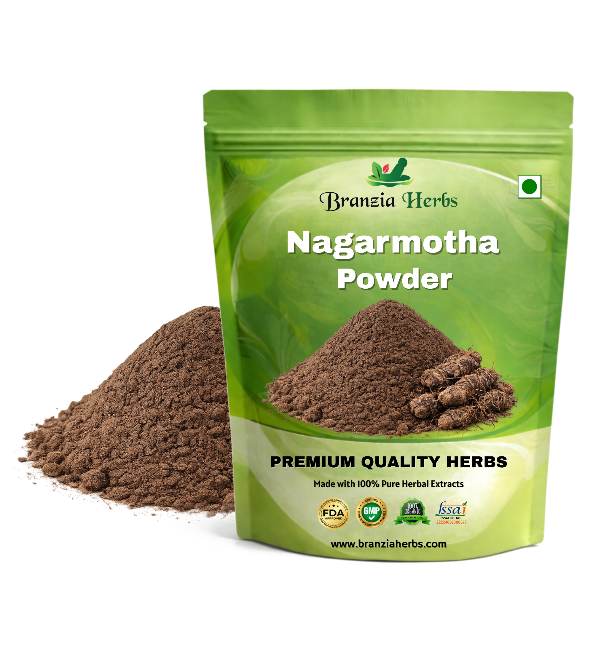 "Nagarmotha Powder – Cyperus rotundus " - Branzia Herbs