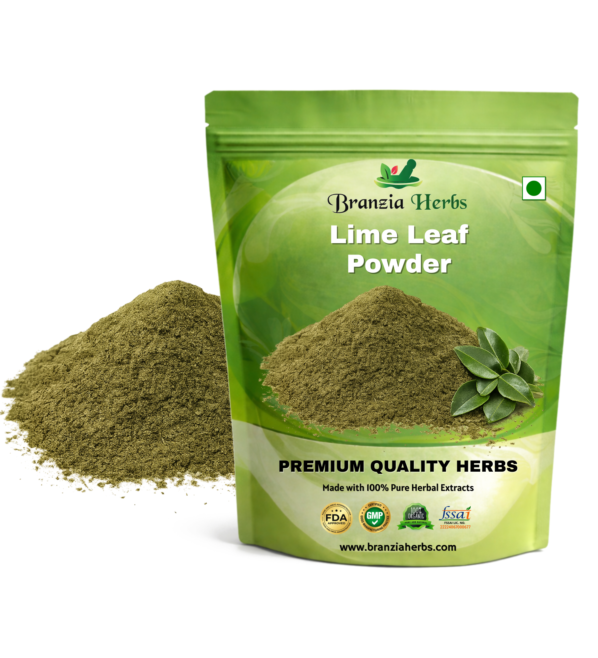 Lime Leaf Powder Wholesale - Branzia Herbs