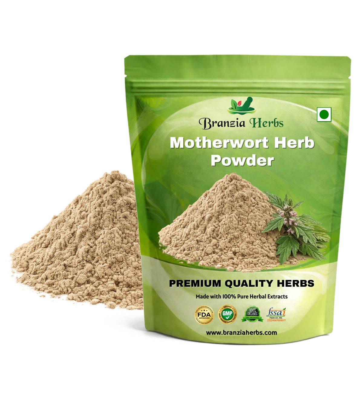 Motherwort Herb, Powder - Branzia Herbs