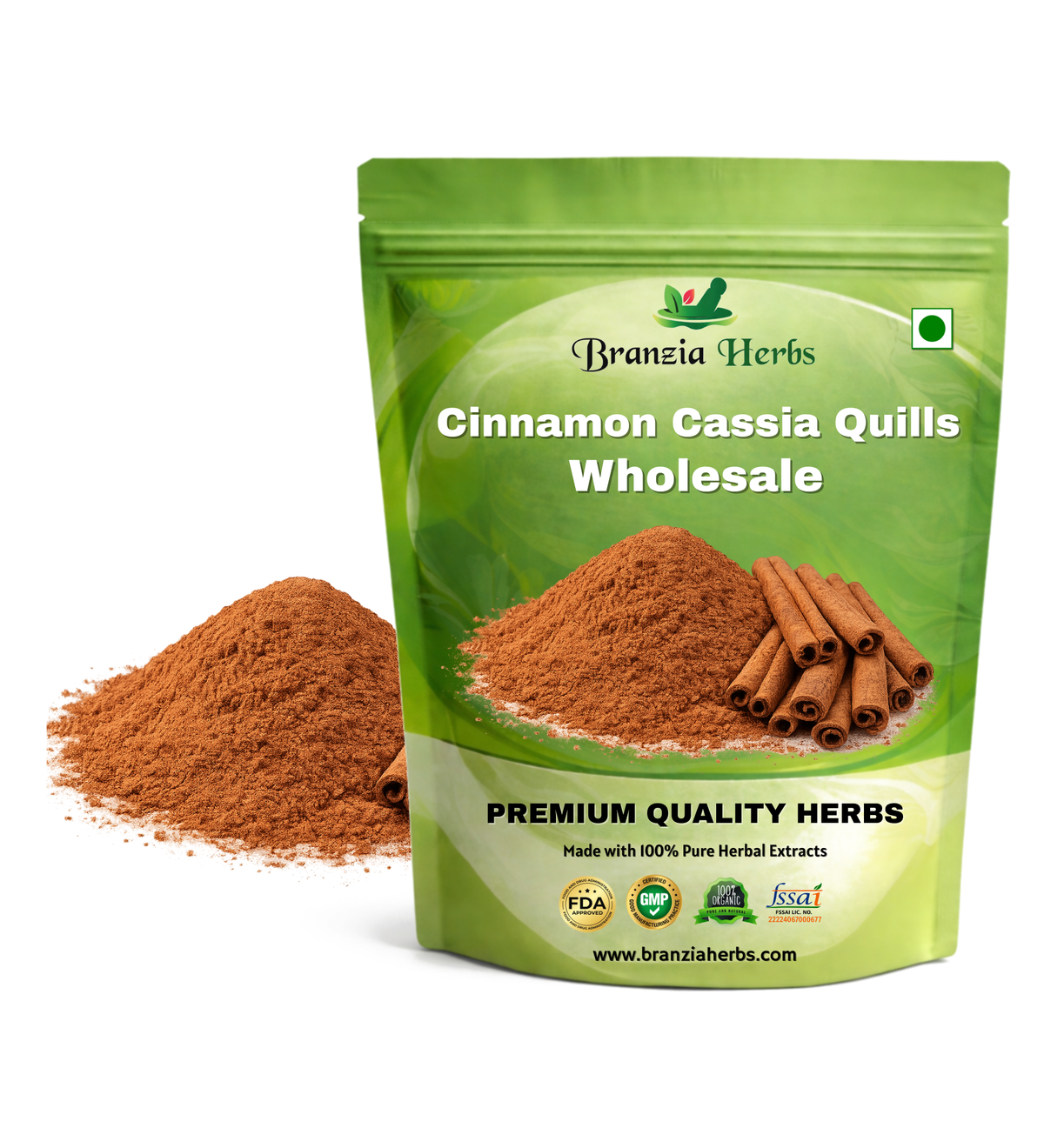 Cinnamon Cassia Quills 8cm Wholesale - Branzia Herbs