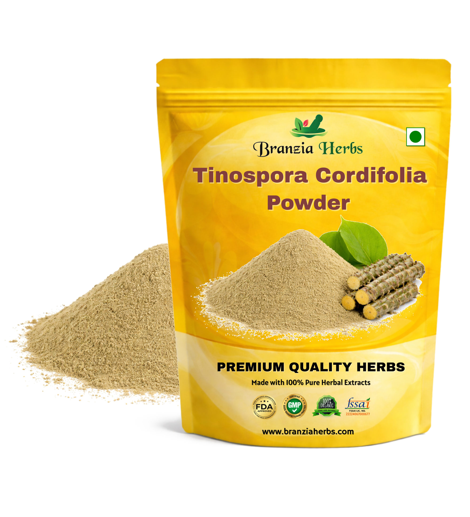 Tinospora Cordifolia ( Powder ) - Branzia Herbs