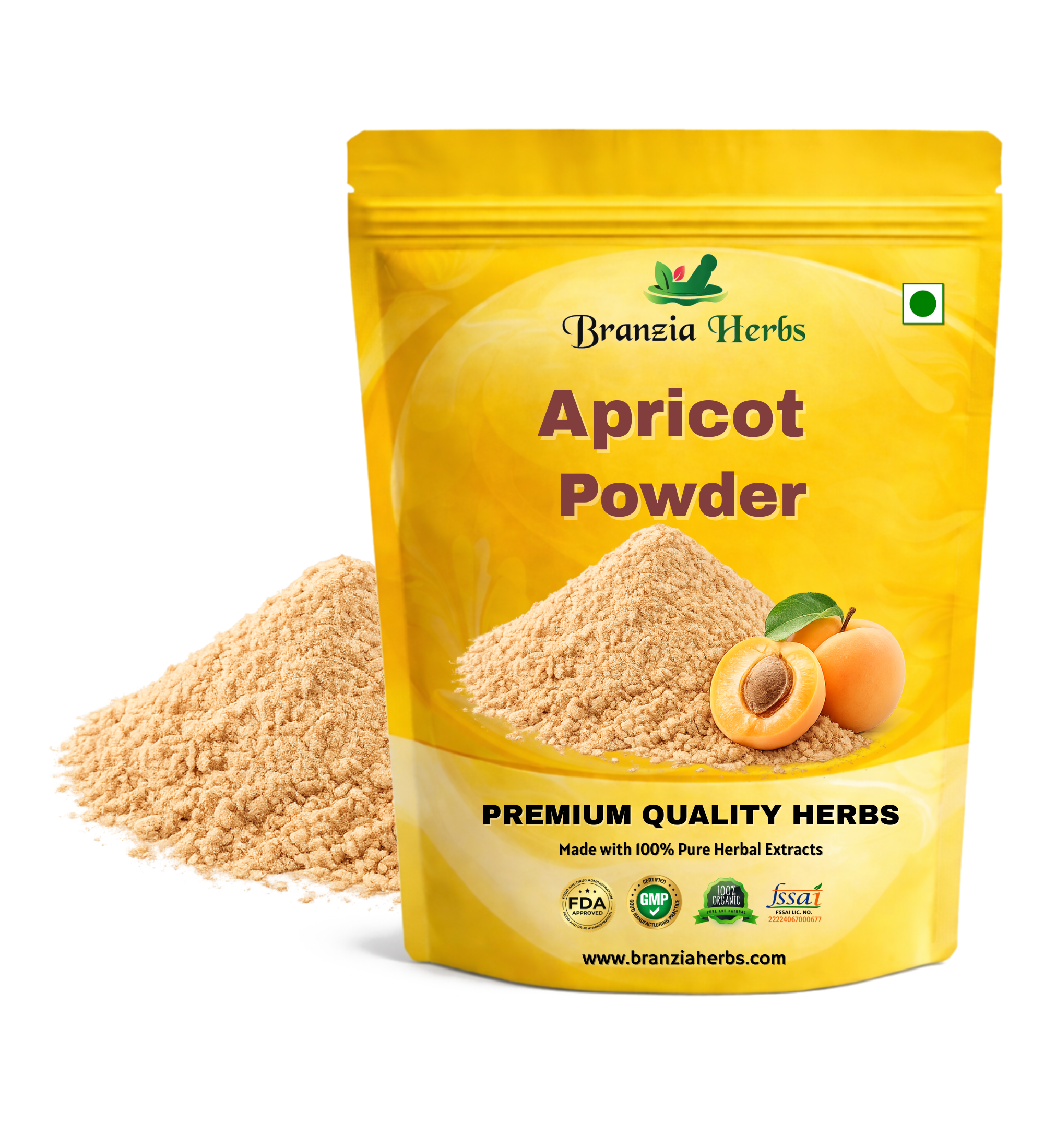 Apricot Powder - Branzia Herbs