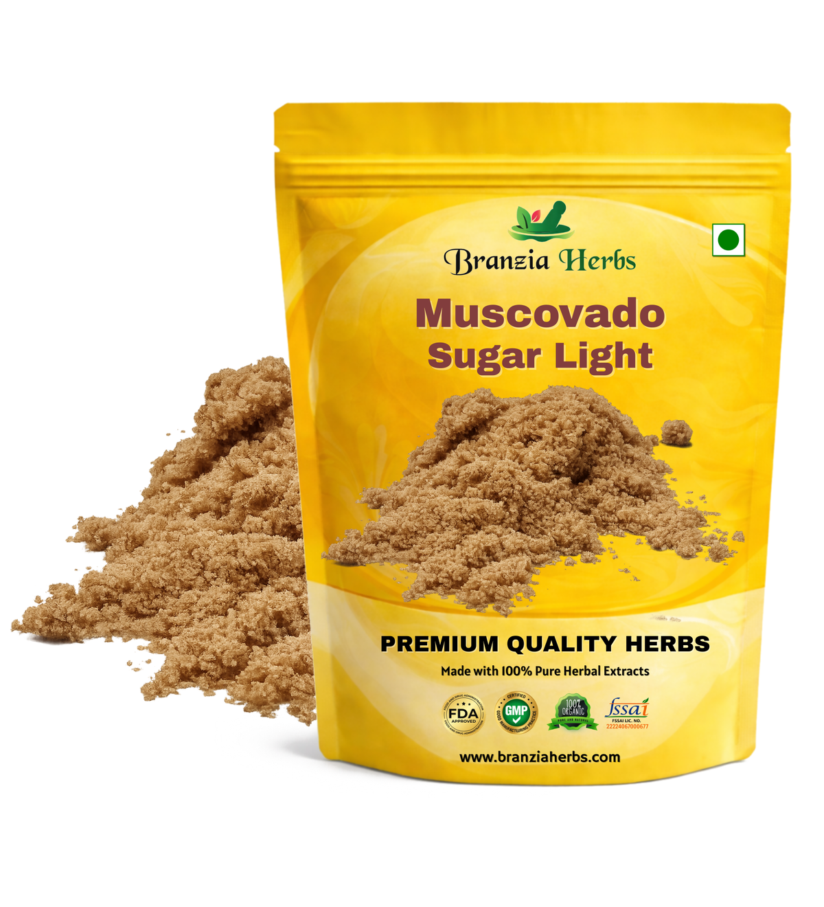 Muscovado Sugar Light Wholesale Branzia Herbs
