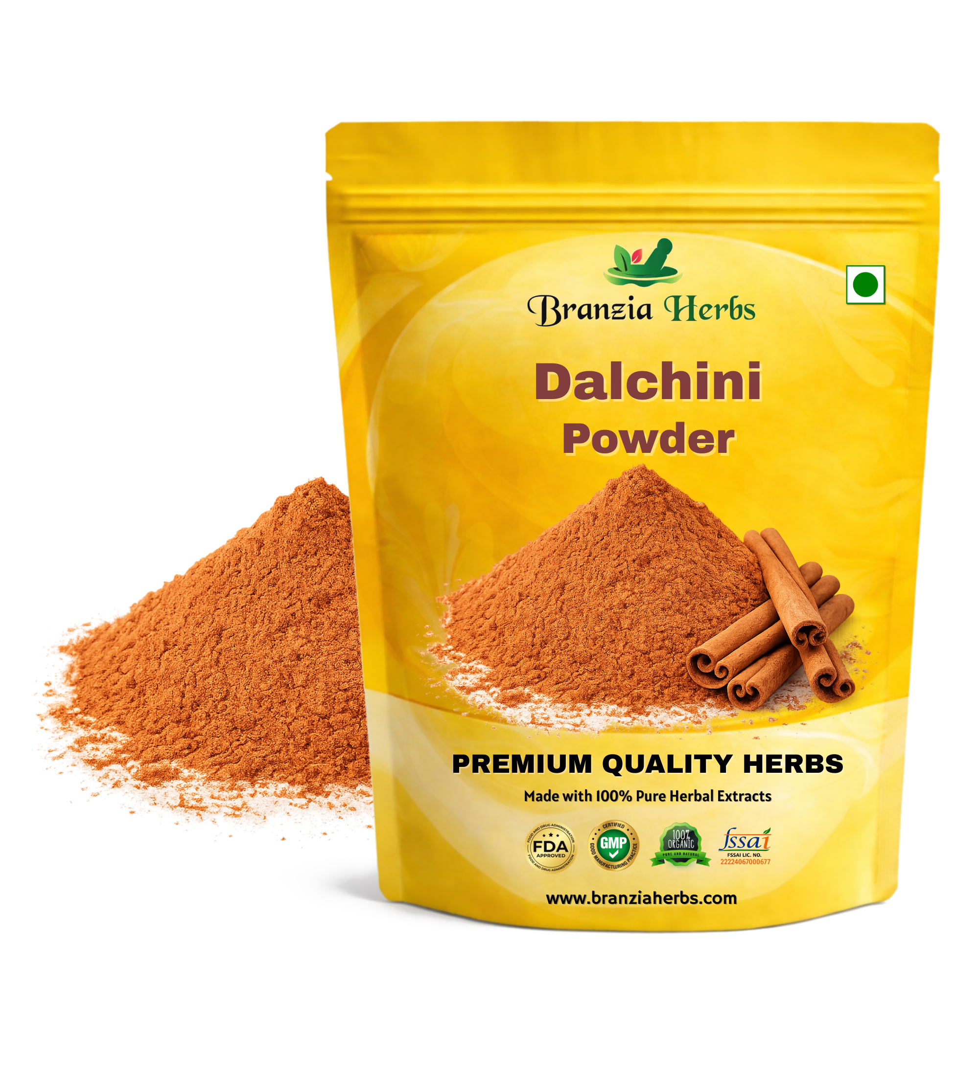 Dalchini Powder | Cinnamon Powder - Branzia Herbs
