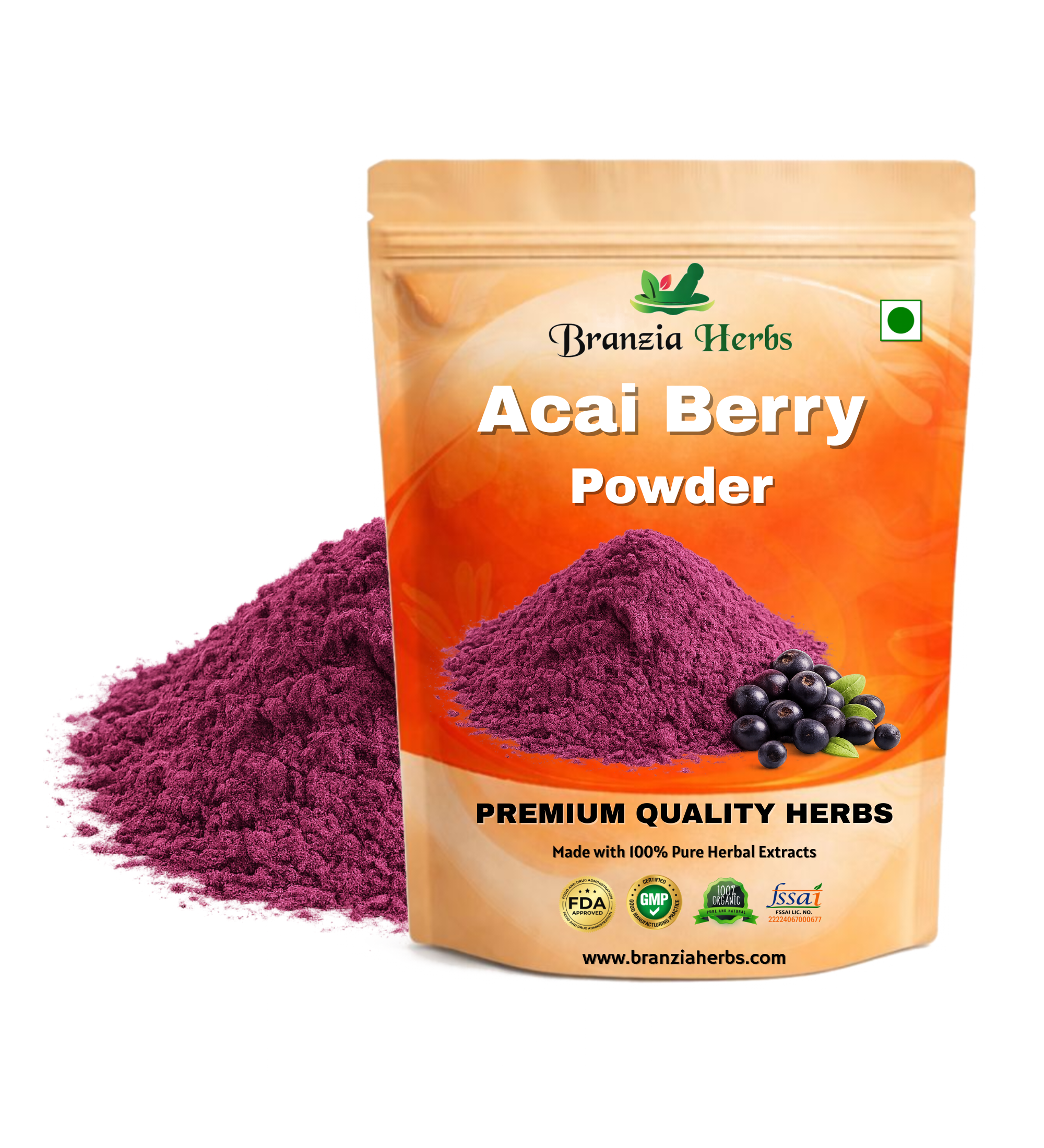 Acai berry extracts - Branzia Herbs