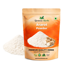 ARAROT POWDER – ARAROT STARCH – ARROWROOT FLOUR – ARROWROOT POWDER – MARANTA ARUNDINACEA – CURCUMA ANGUSTIFOLIA - Branzia Herbs