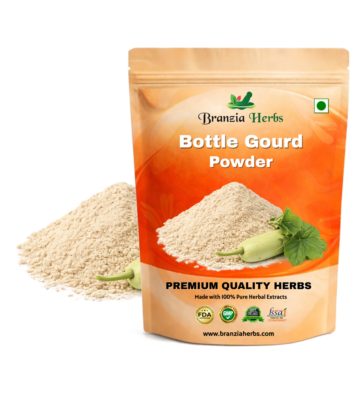 Bottle Gourd Powder - Branzia Herbs