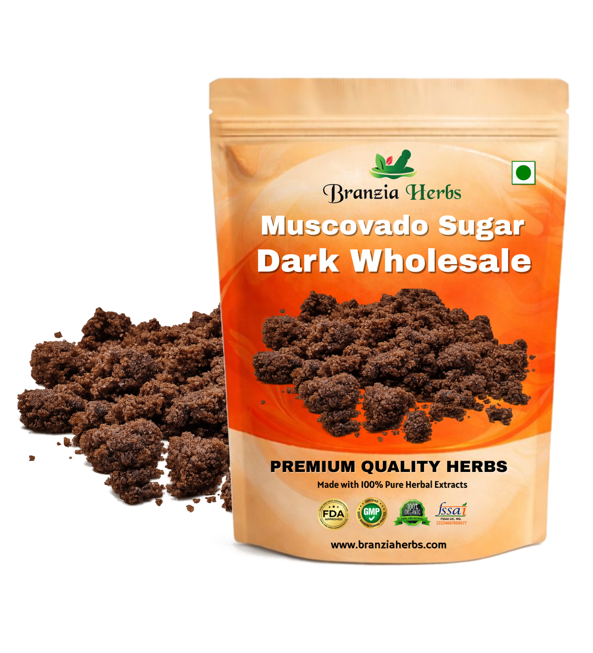 Muscovado Sugar Dark Wholesale Branzia Herbs