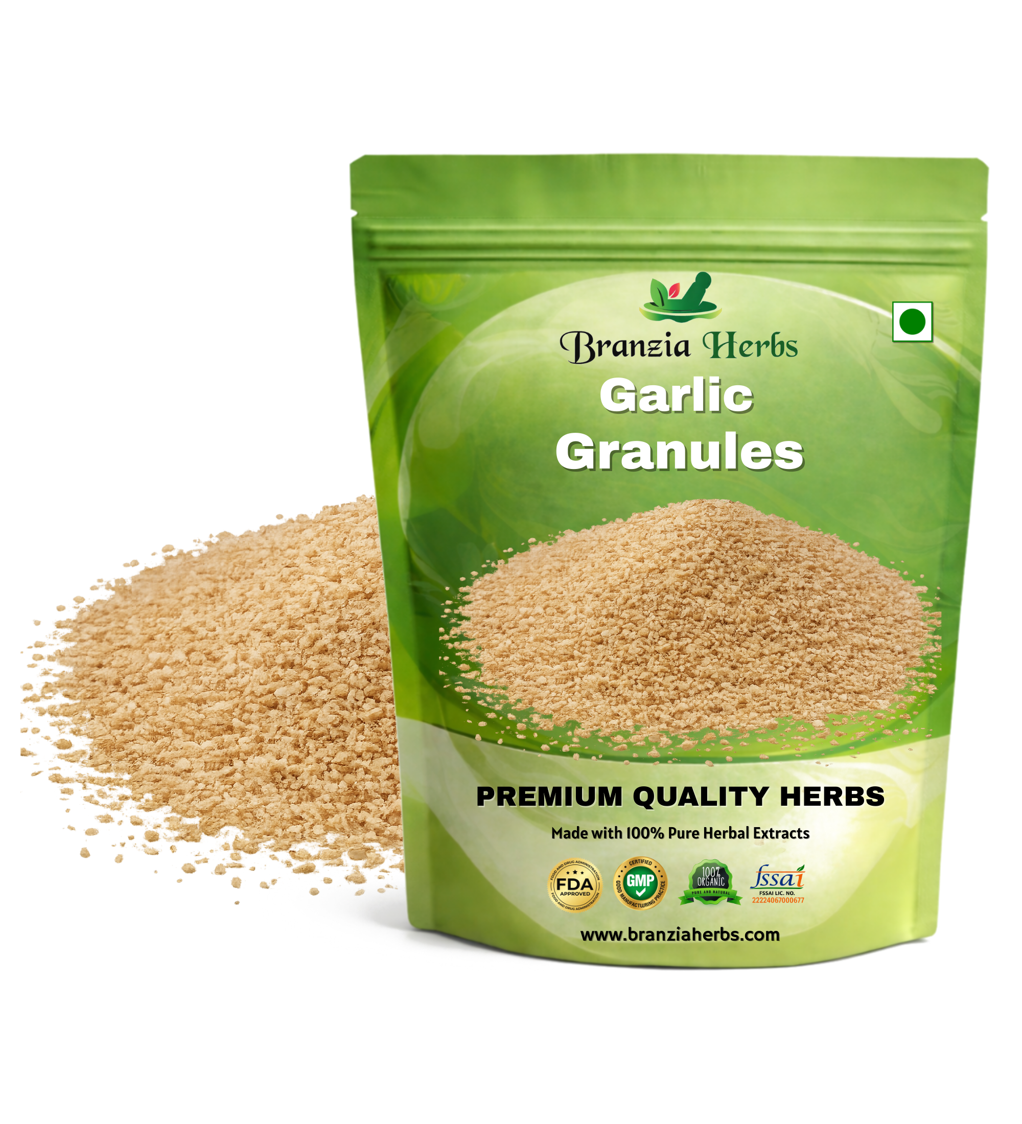 Garlic Granules Wholesale Branzia Herbs