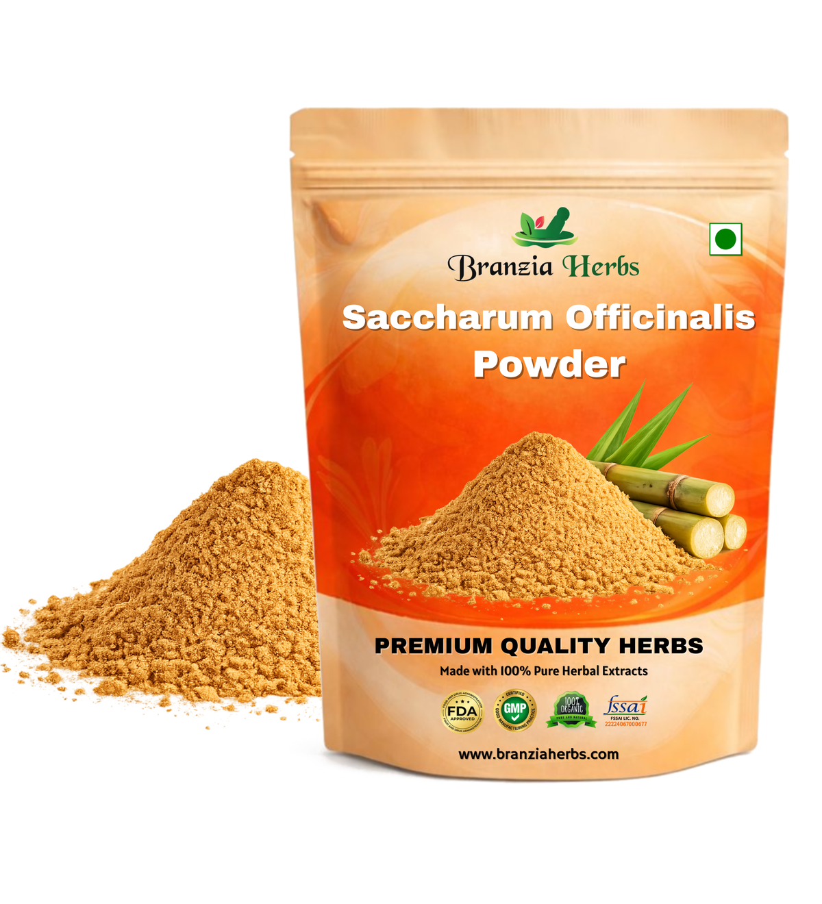 Saccharum Officinalis Powder - Branzia Herbs