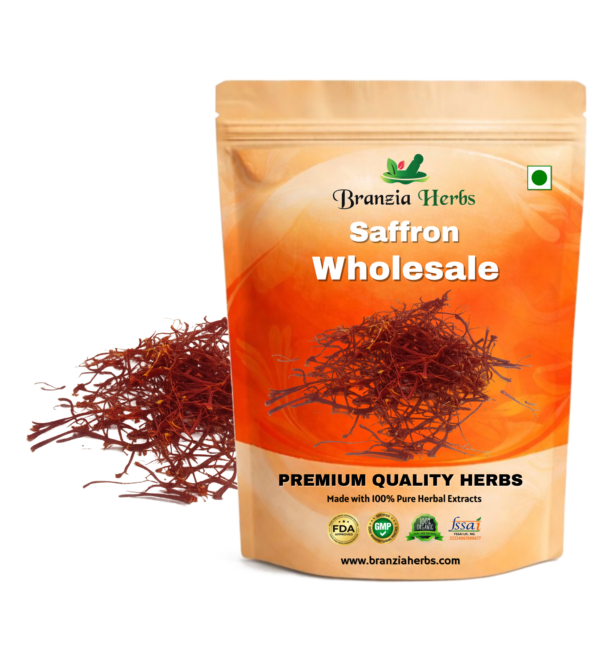 Saffron 1g Wholesale Branzia Herbs