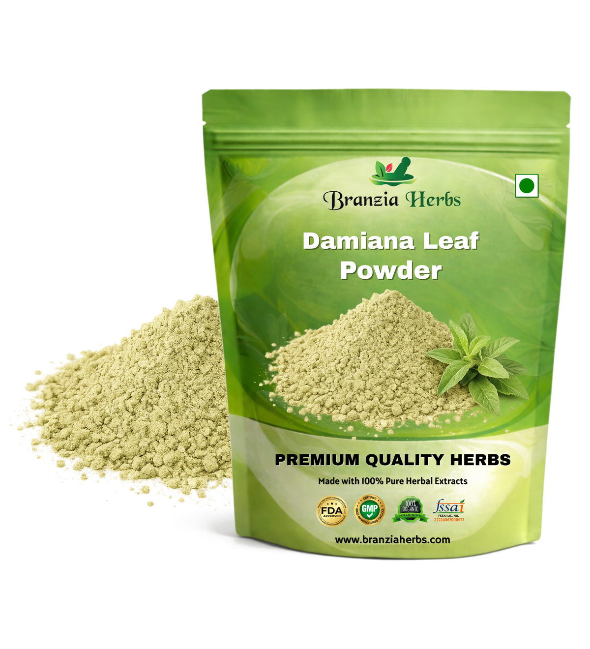 Damiana Leaf Powder - Branzia Herbs