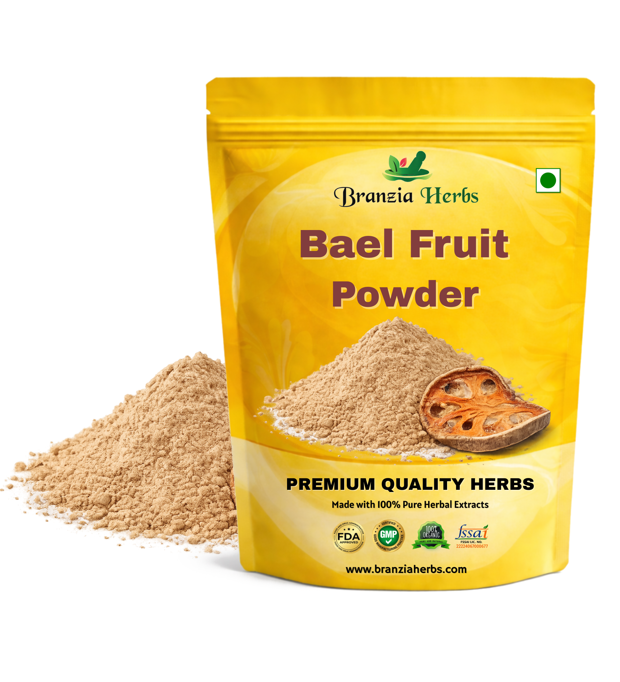 Bael Fruit Powder - Branzia Herbs