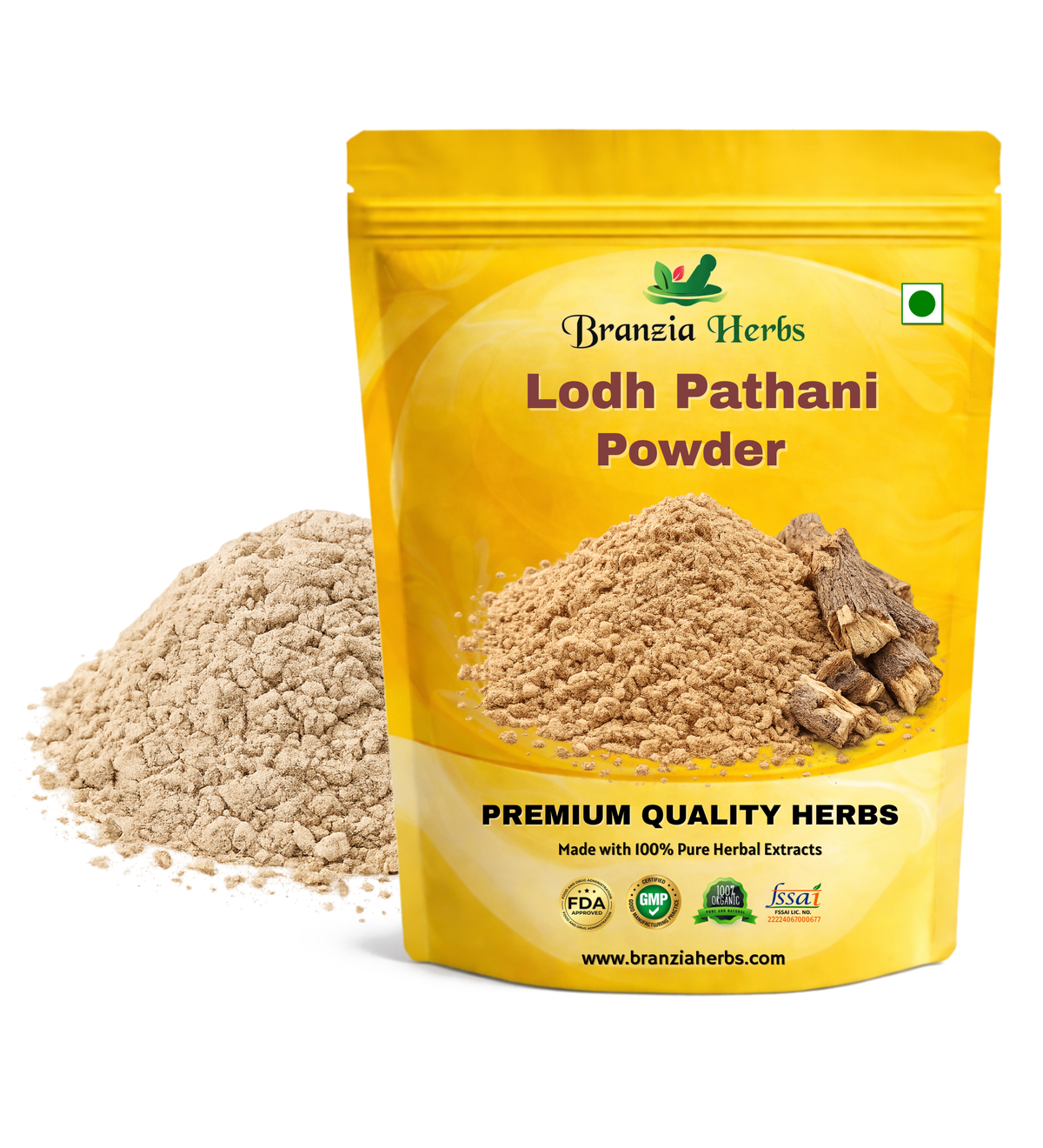 Lodh Pathani Powder - Symplocos Racemosa | TheWholesalerCo - Branzia Herbs