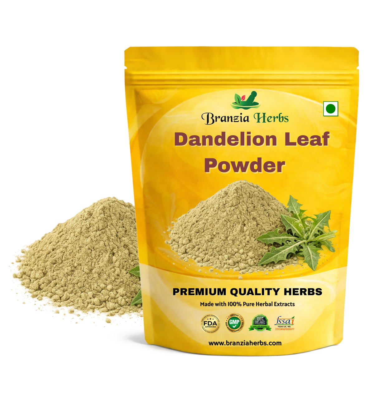 Dandelion Leaf Powder - Branzia Herbs