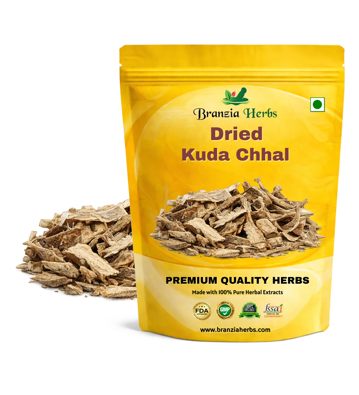 Dried Jadi Booti Kuda Chhal - Branzia Herbs