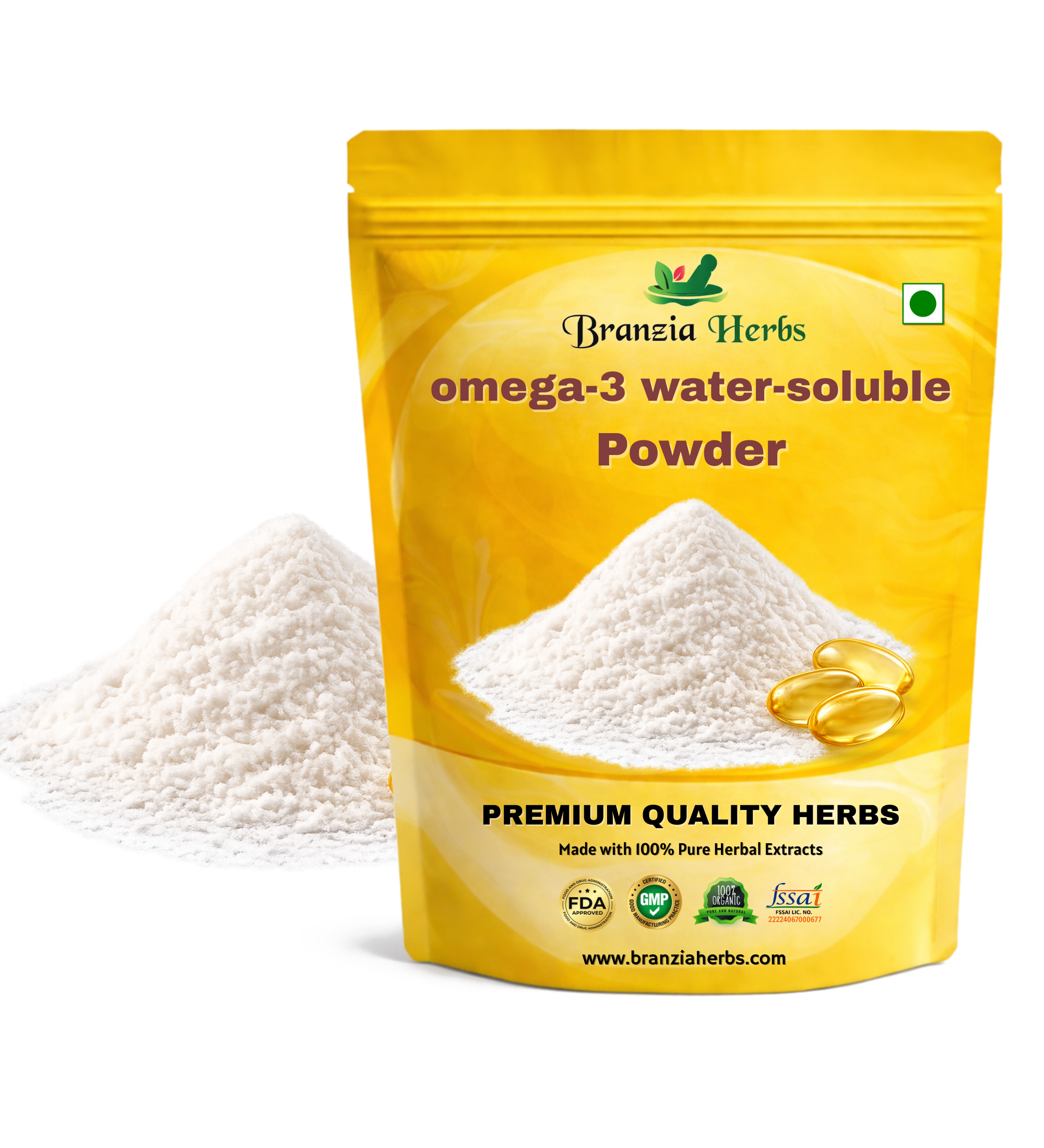omega-3 water-soluble powder - Branzia Herbs