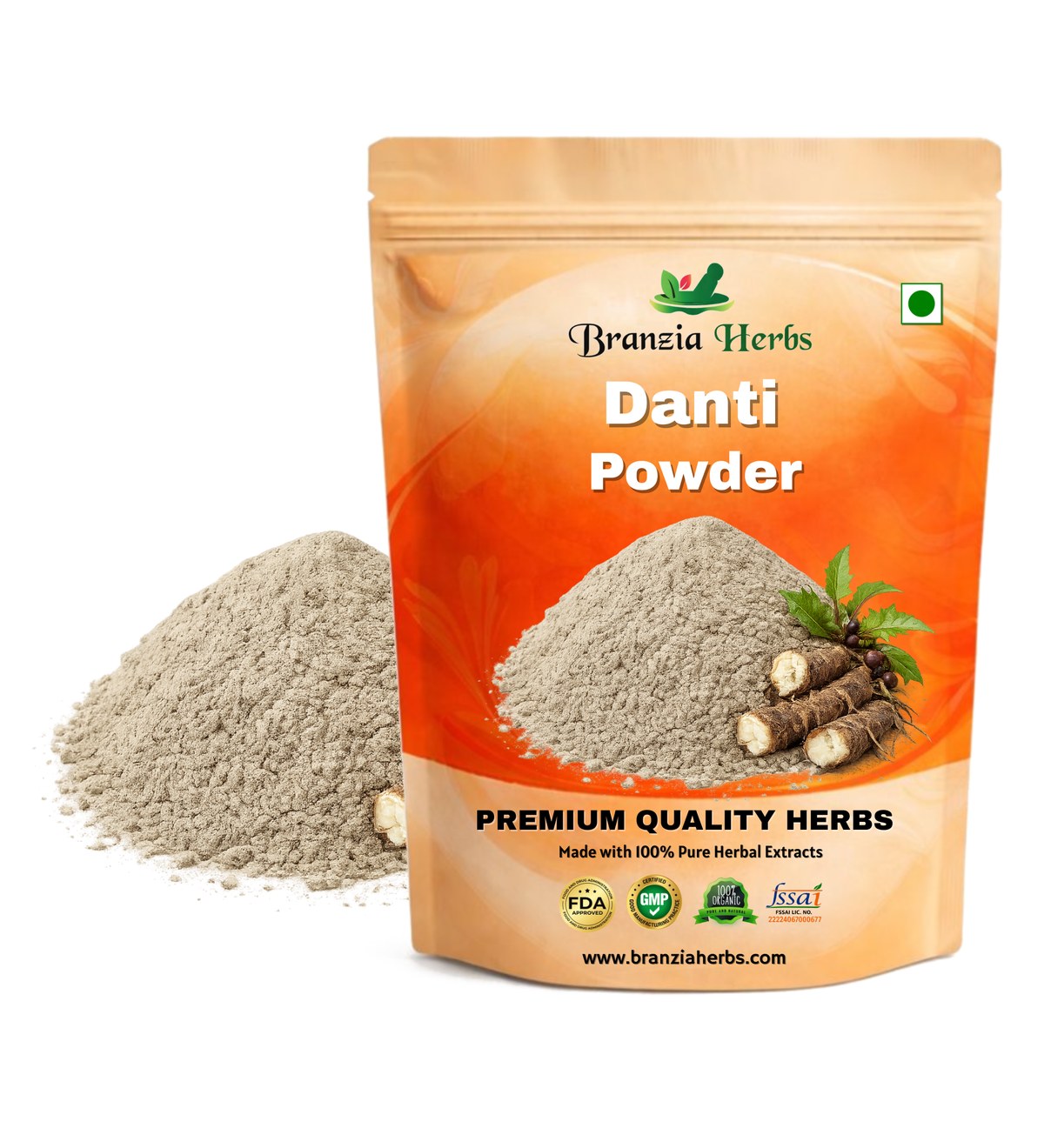 Danti Powder – Dantimula Powder – Baliospermum solanifolium - Branzia Herbs