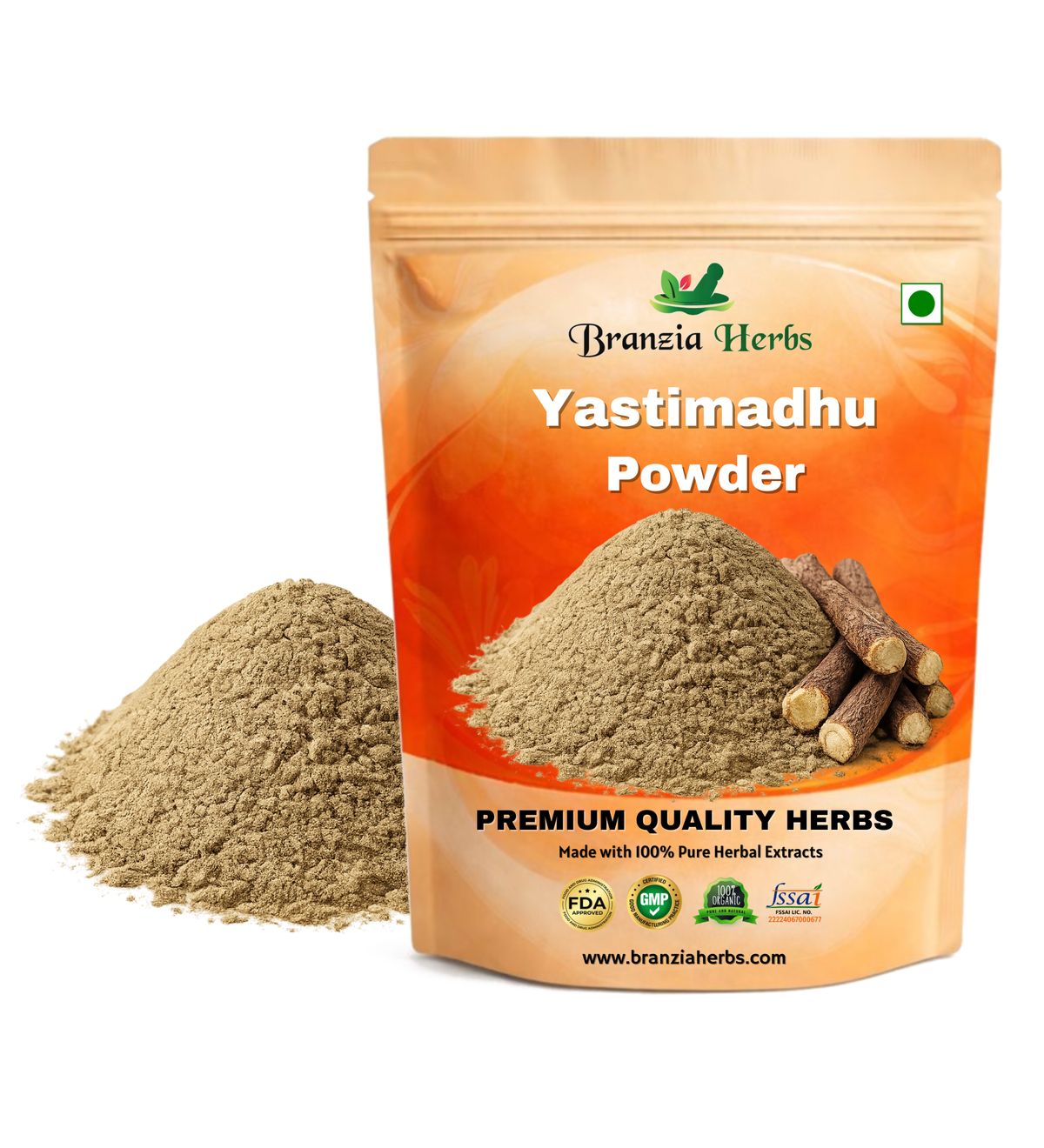 Yastimadhu Powder – Jethimadh – Mulethi – Licorice - Branzia Herbs
