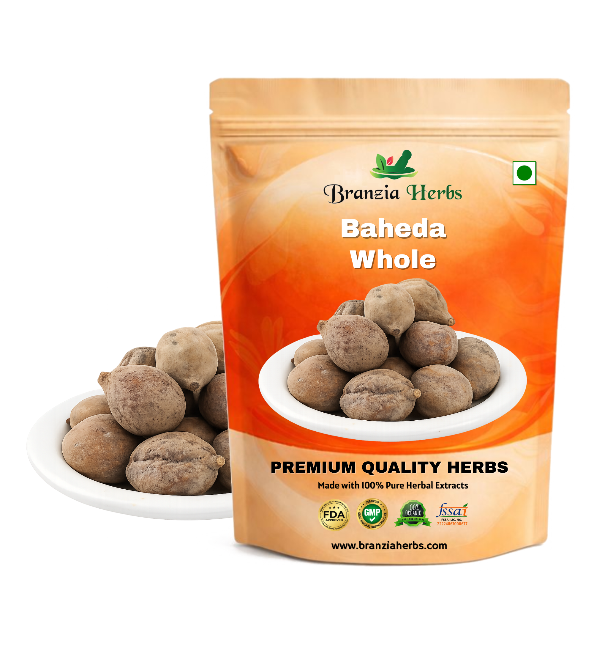 Baheda | Bahera | Belleric Myrobalan | Terminalia - Branzia Herbs