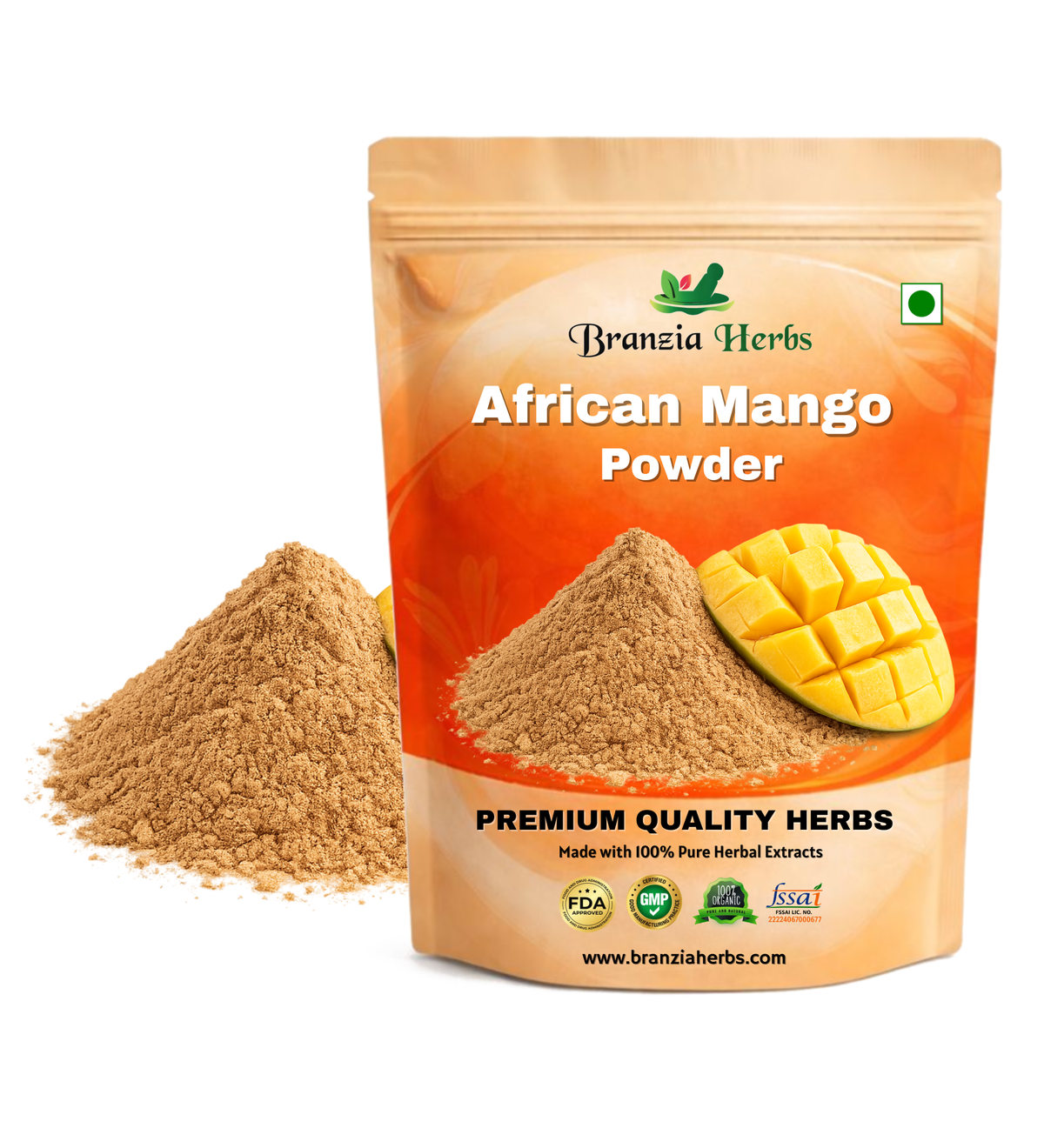 African mango – Irvengia gabonensis Powder - Branzia Herbs