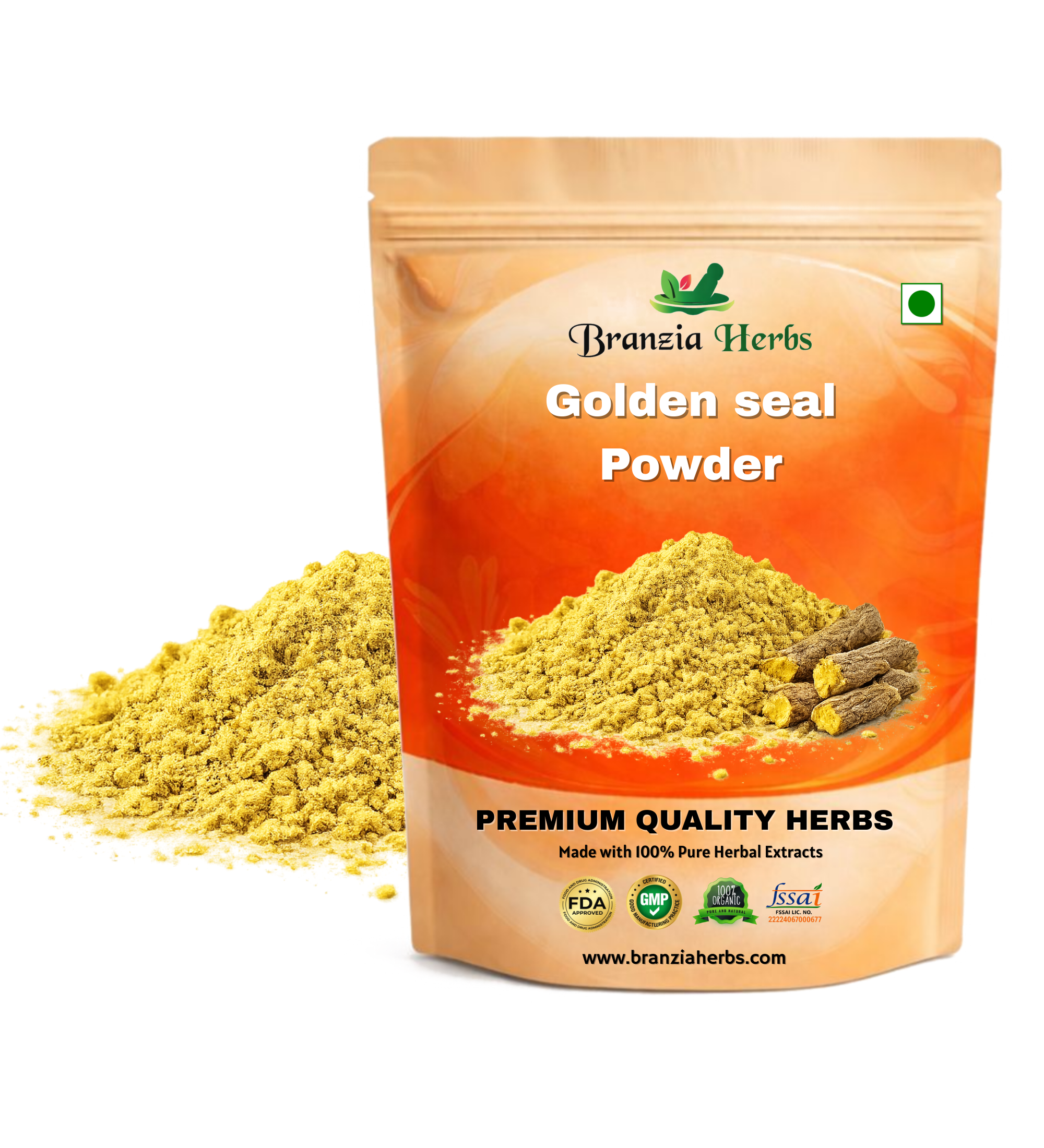 Golden seal powder - Branzia Herbs