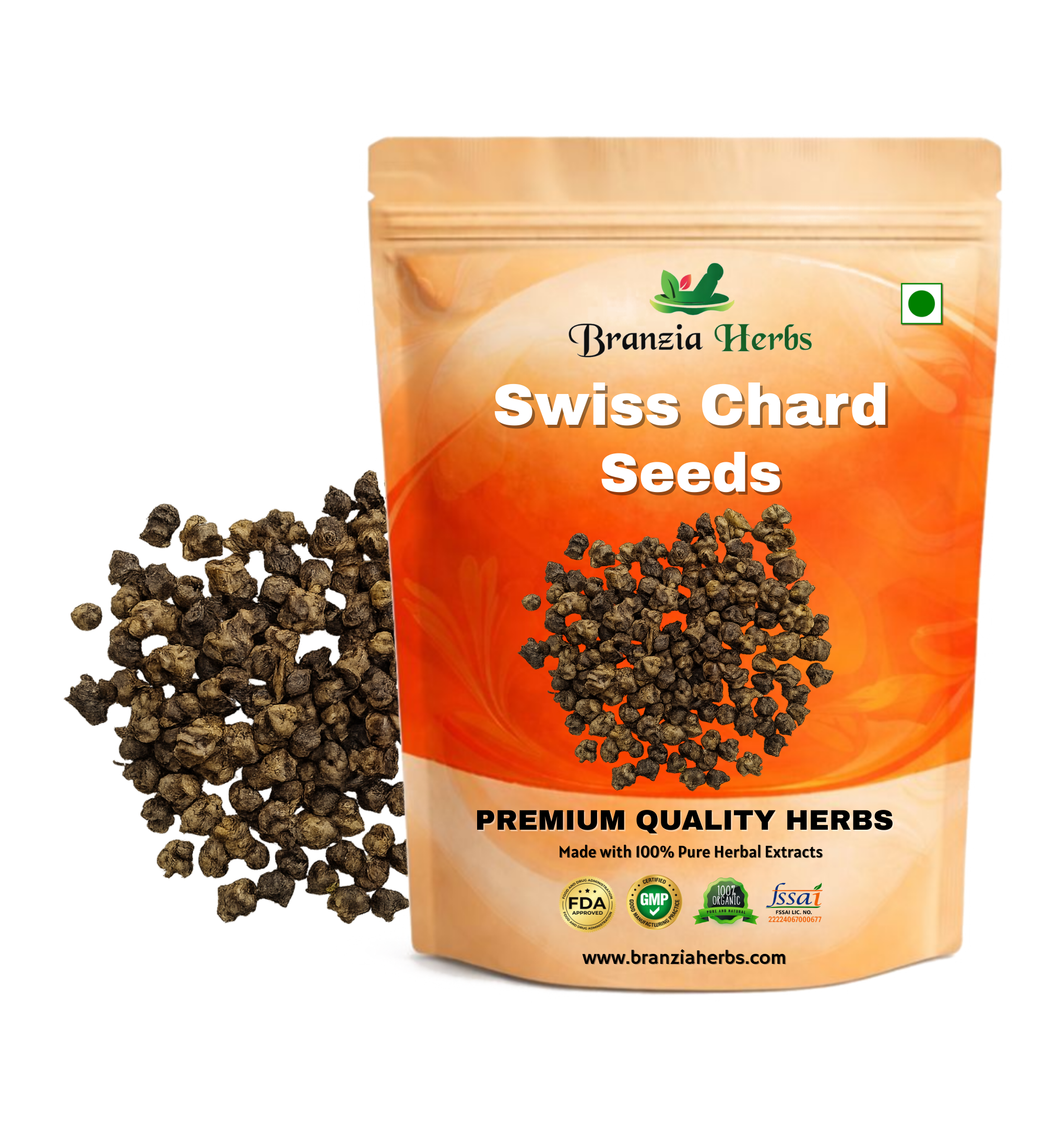 "Swiss Chard | Vegetable Seeds " Branzia Herbs
